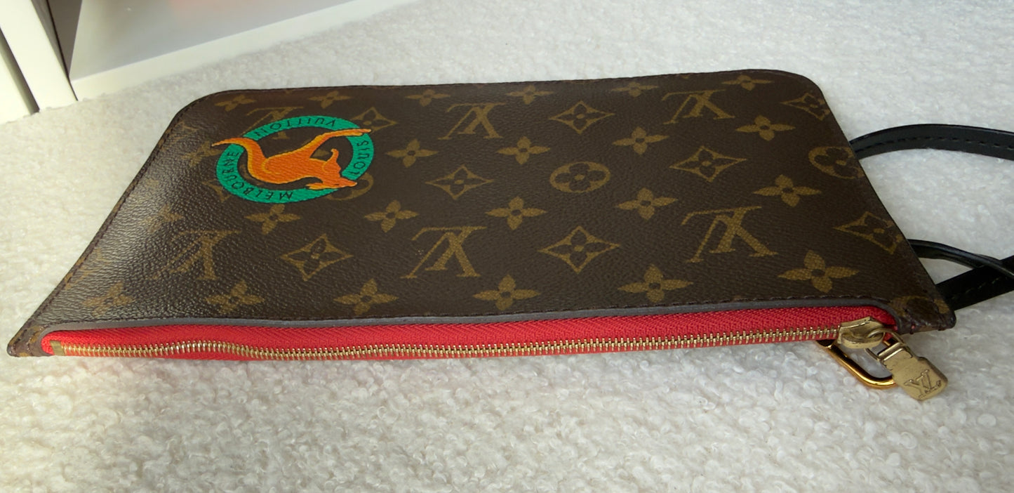 NEVERFULL MM MELBOURNE WORLD TOUR MNG CANVAS WITH POUCH