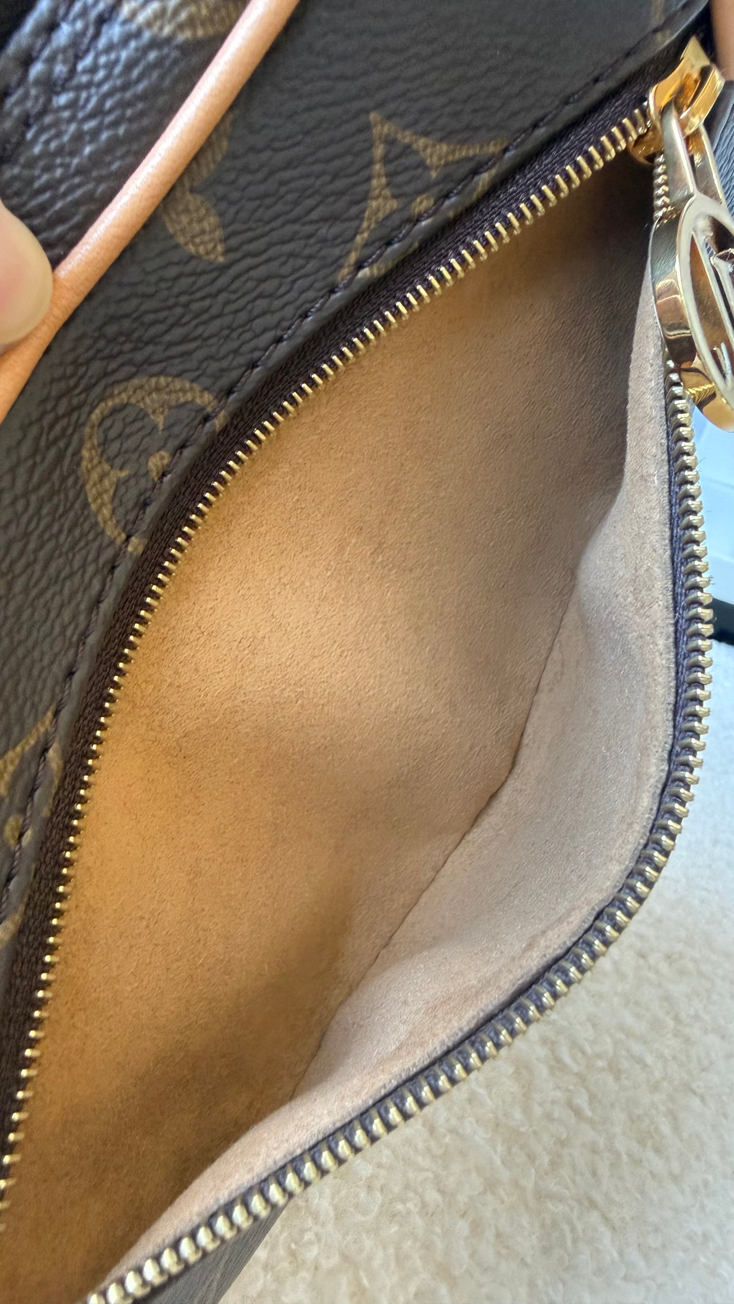 LOOP MONOGRAM CANVAS BAG