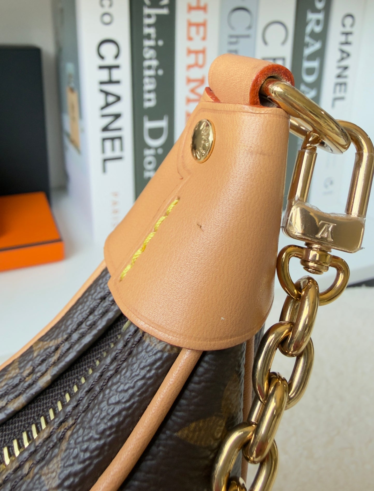 LOOP MONOGRAM CANVAS BAG
