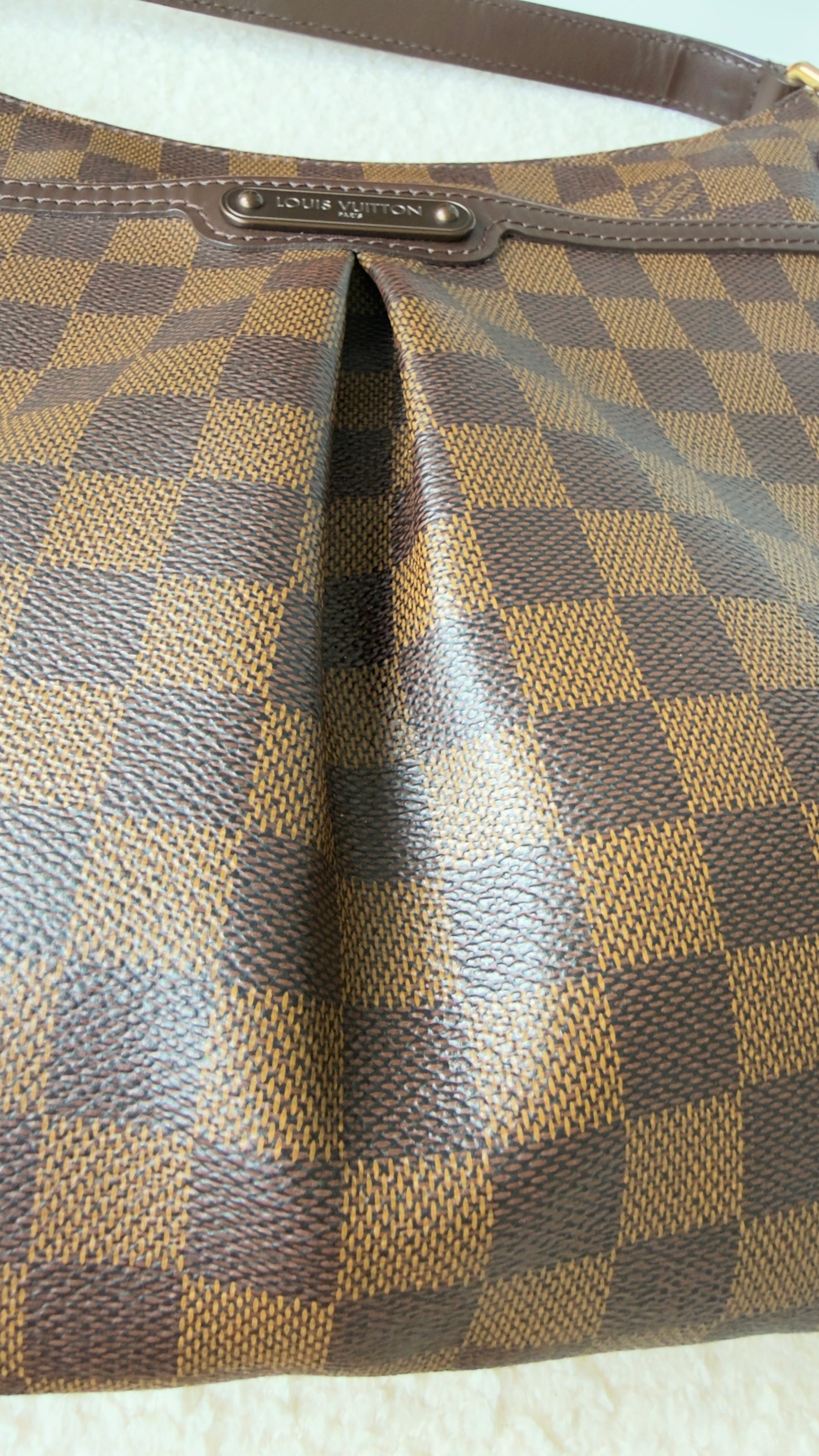 BLOOMSBURY PM DAMIER EBENE CROSSBODY BAG