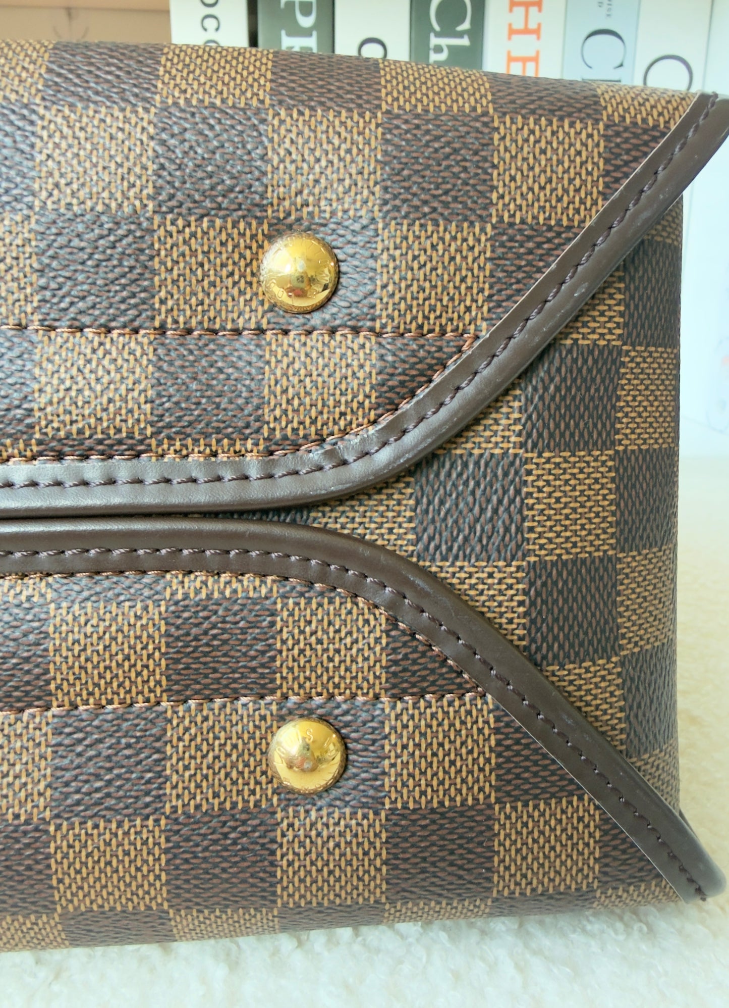 DUOMO DAMIER EBENE CROSSBODY BAG