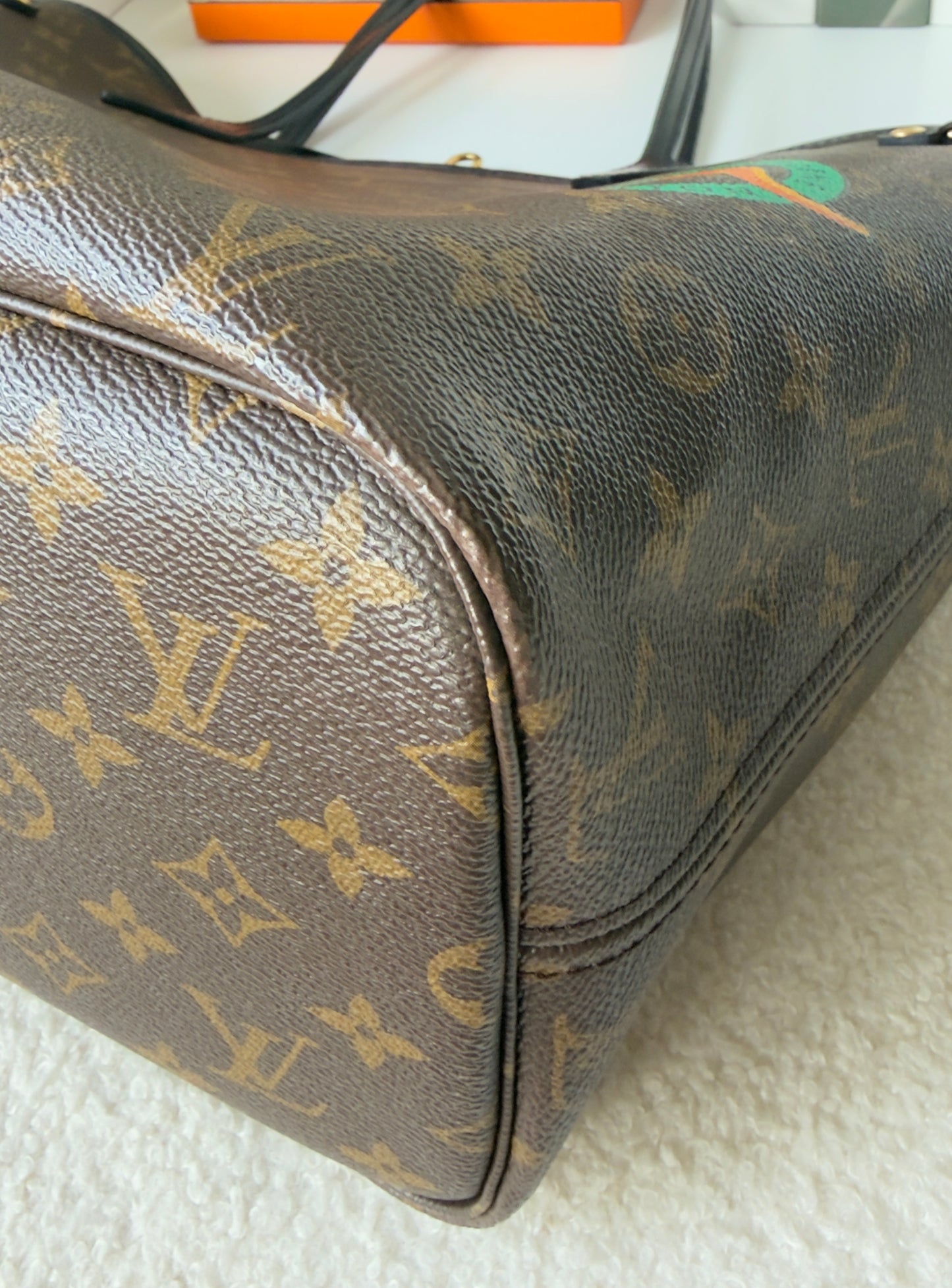 NEVERFULL MM MELBOURNE WORLD TOUR MNG CANVAS WITH POUCH