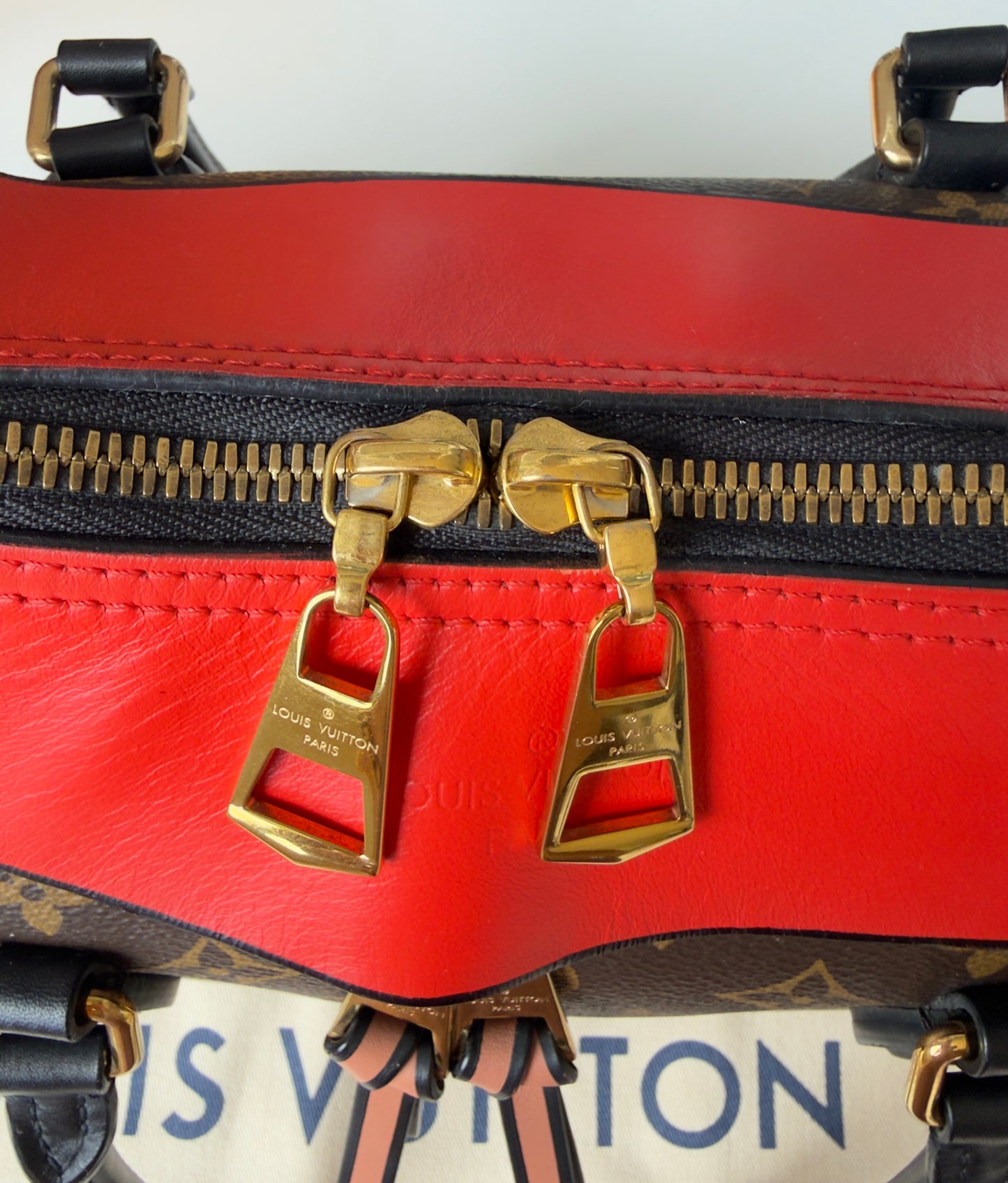 Monogram Canvas And Tricolor Leather Tuileries NM Bag