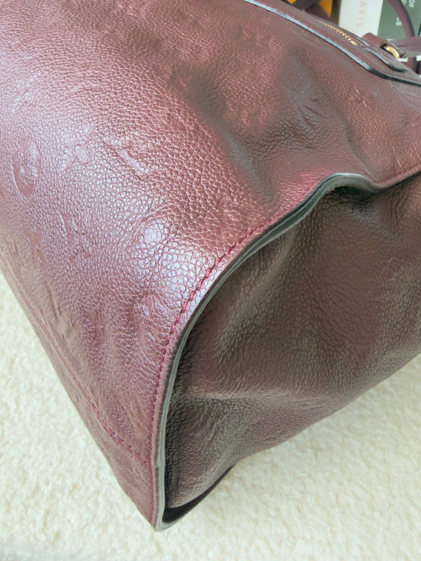 Lumineuse PM Aube Monogram Empreinte Leather Bag