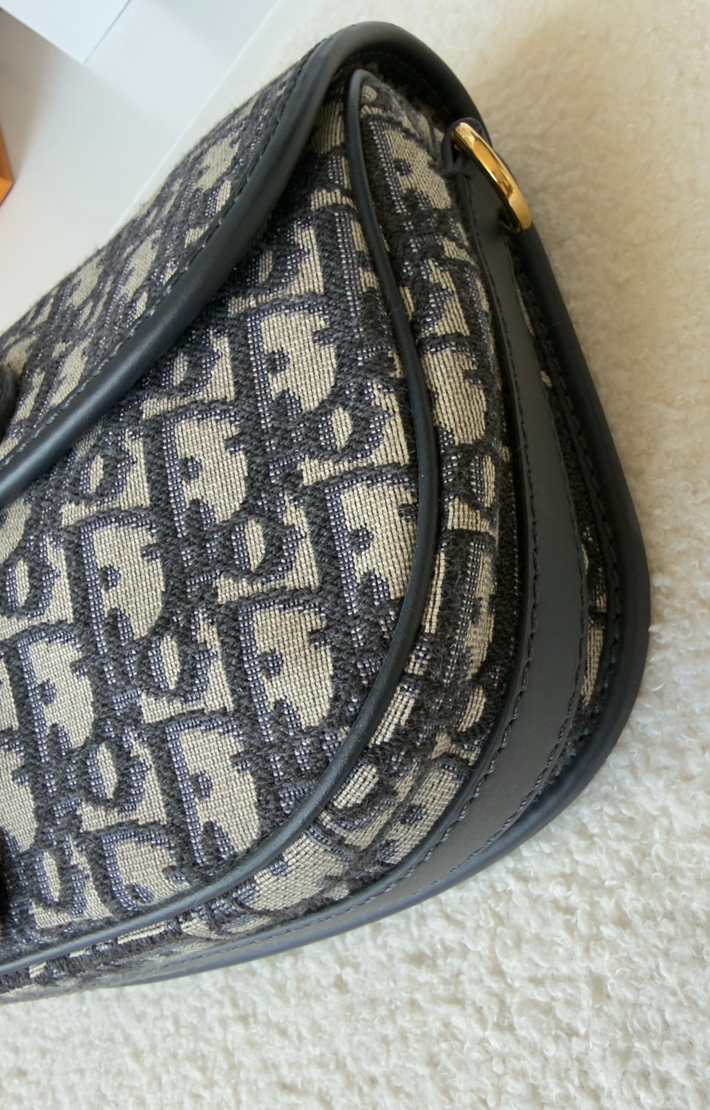 CD MEDIUM BOBBY BLUE OBLIQUE JACQUARD