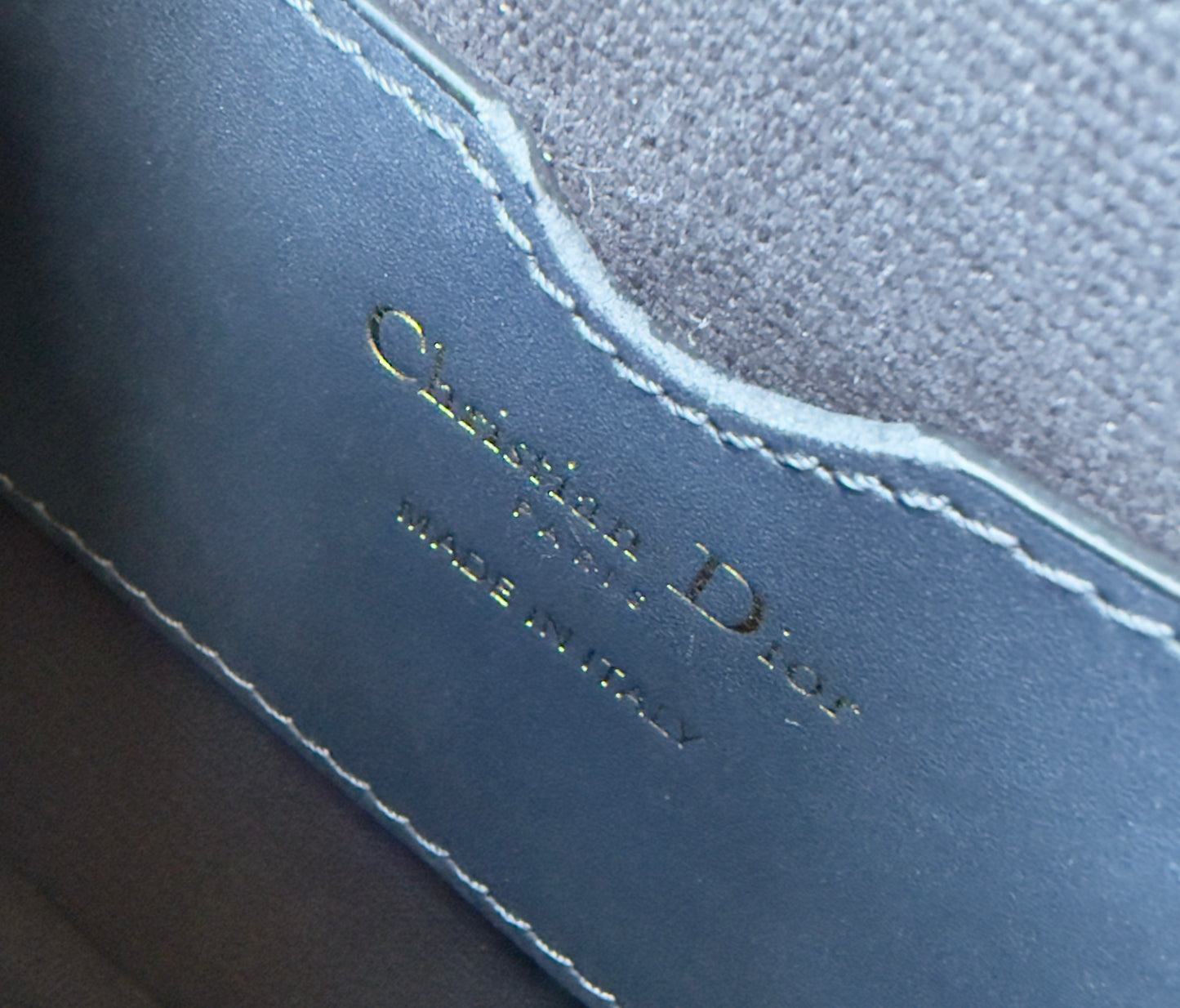 CD MEDIUM BOBBY BLUE OBLIQUE JACQUARD