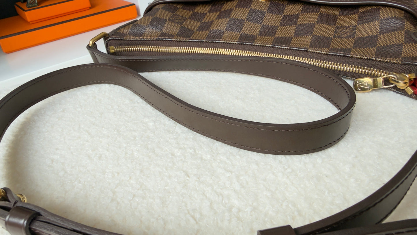BLOOMSBURY PM DAMIER EBENE CROSSBODY BAG