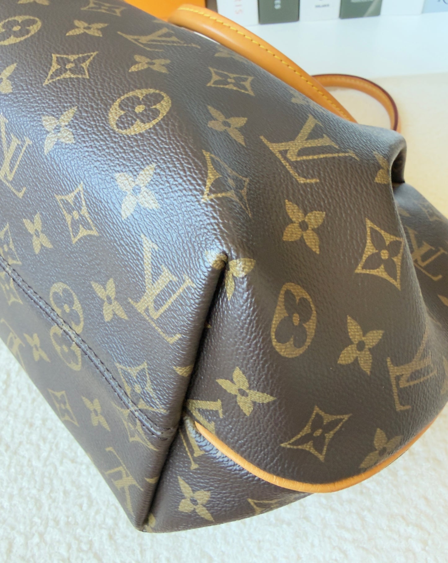 TURENNE MM MONOGRAM CANVAS BAG