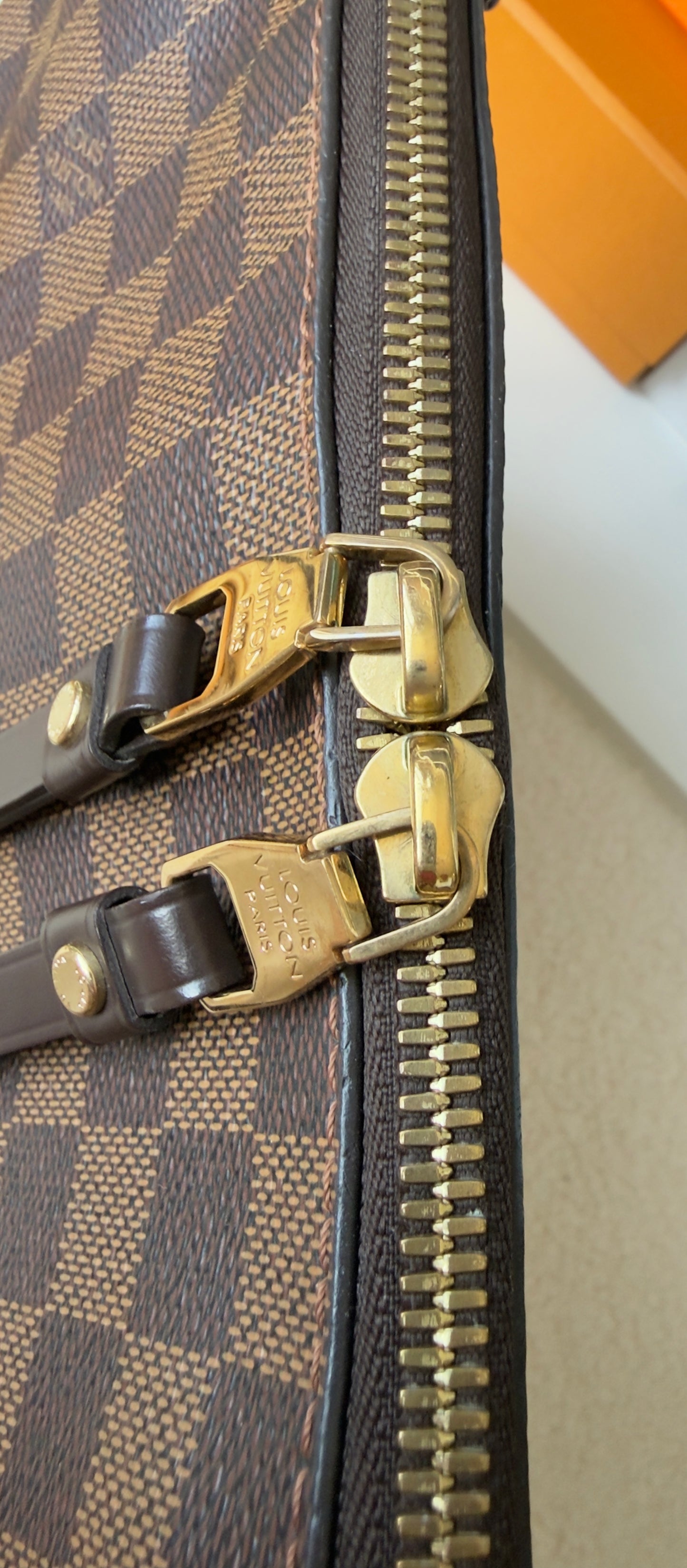 DUOMO DAMIER EBENE CROSSBODY BAG