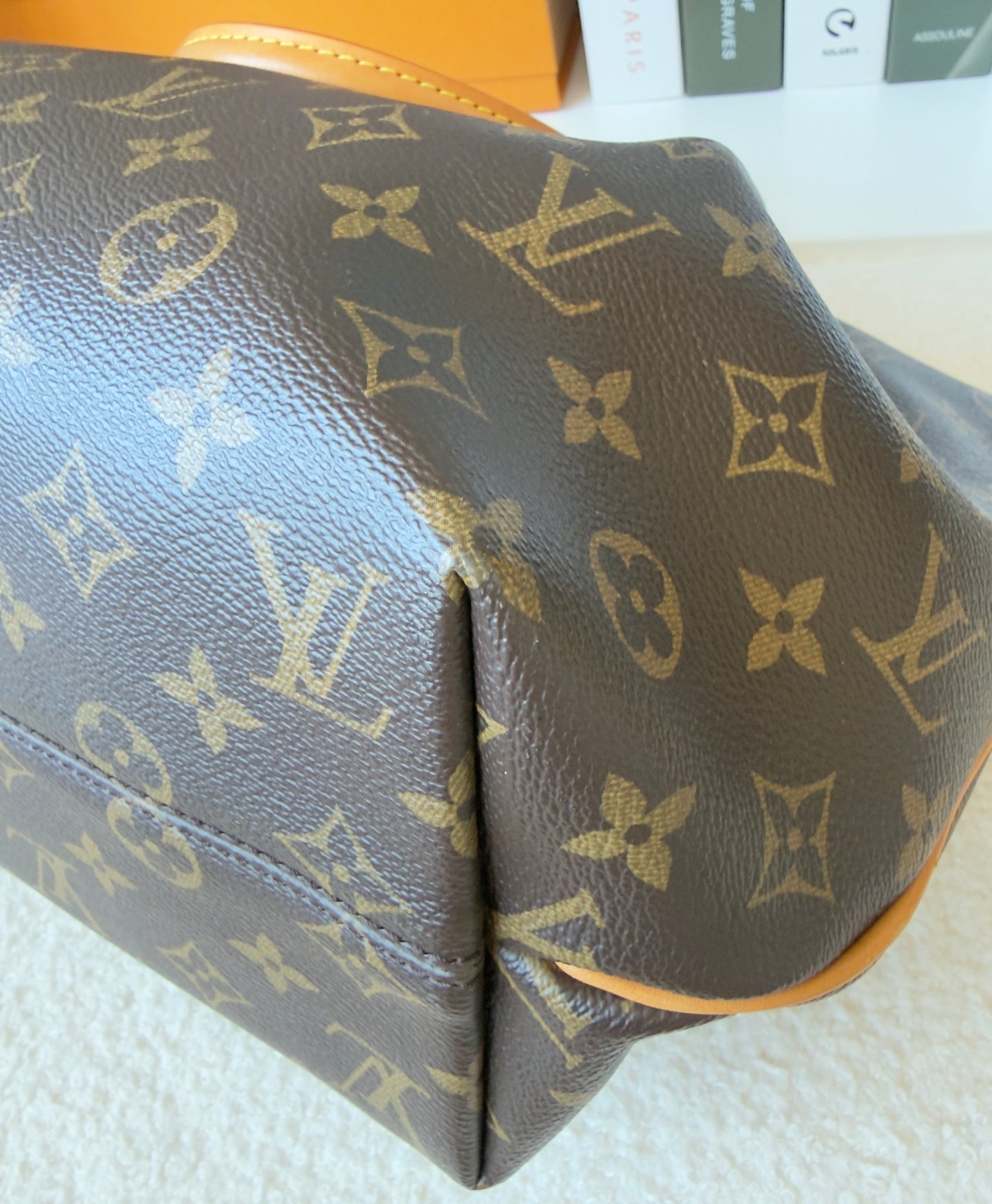 TURENNE MM MONOGRAM CANVAS BAG