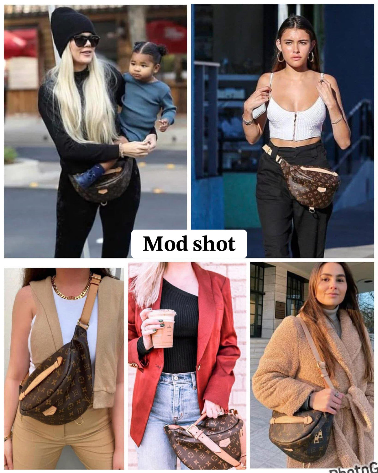 MONOGRAM CANVAS BUMBAG