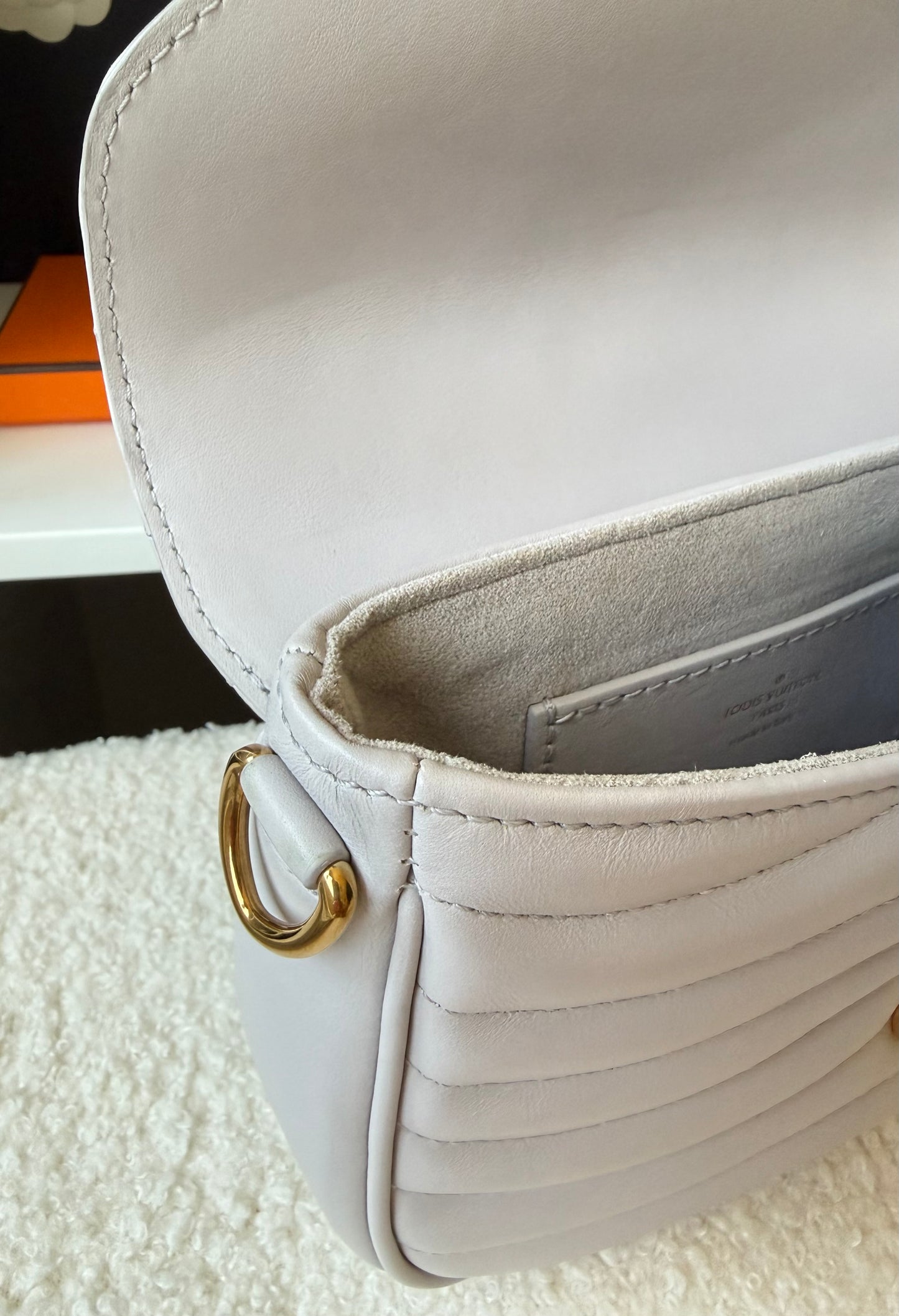 Calfskin New Wave Multi Pochette Brume/Gray