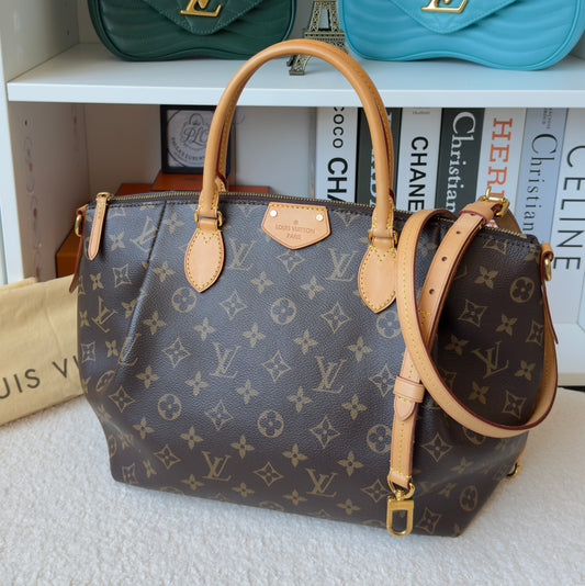 TURENNE MM MONOGRAM CANVAS BAG