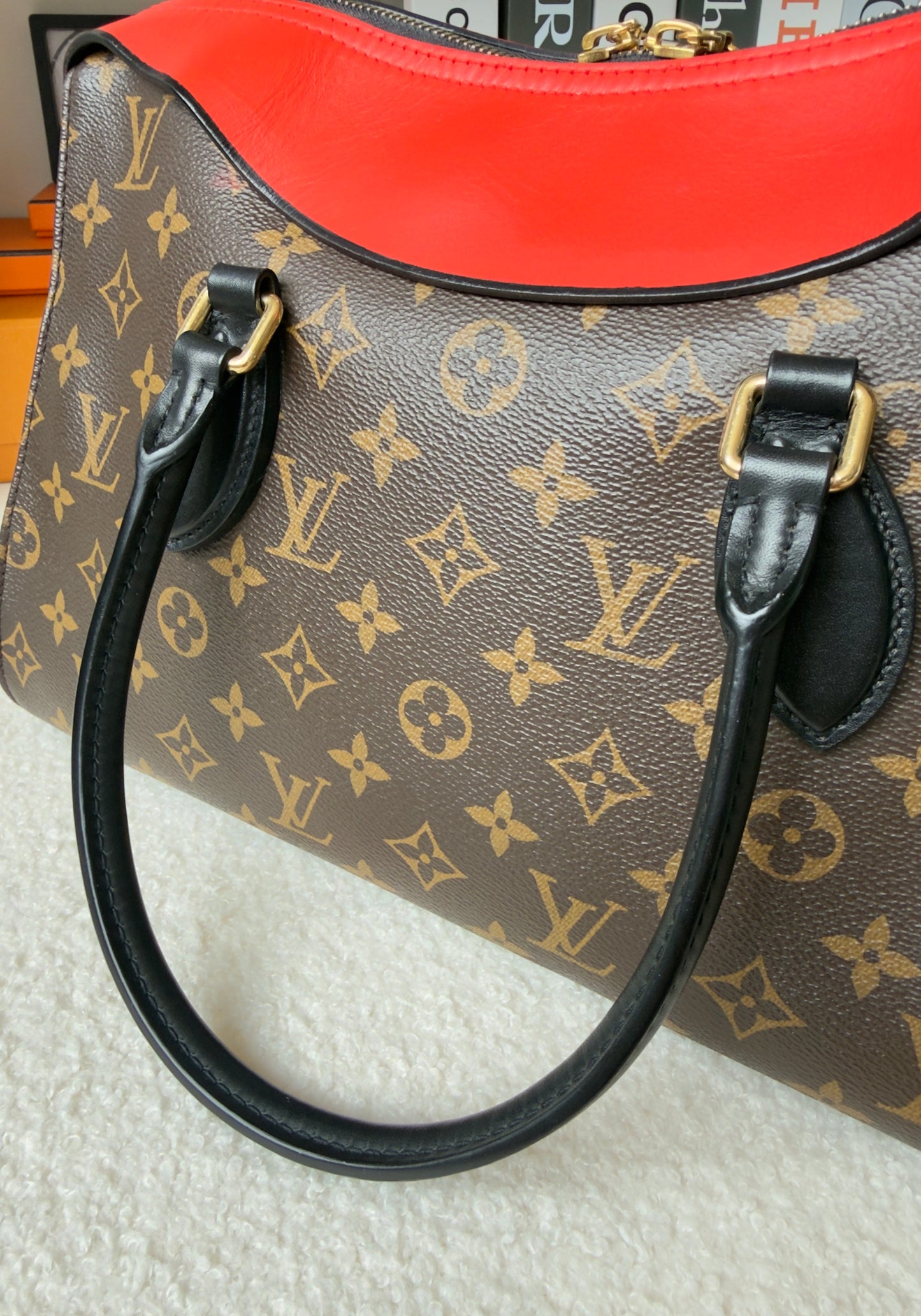 Monogram Canvas And Tricolor Leather Tuileries NM Bag