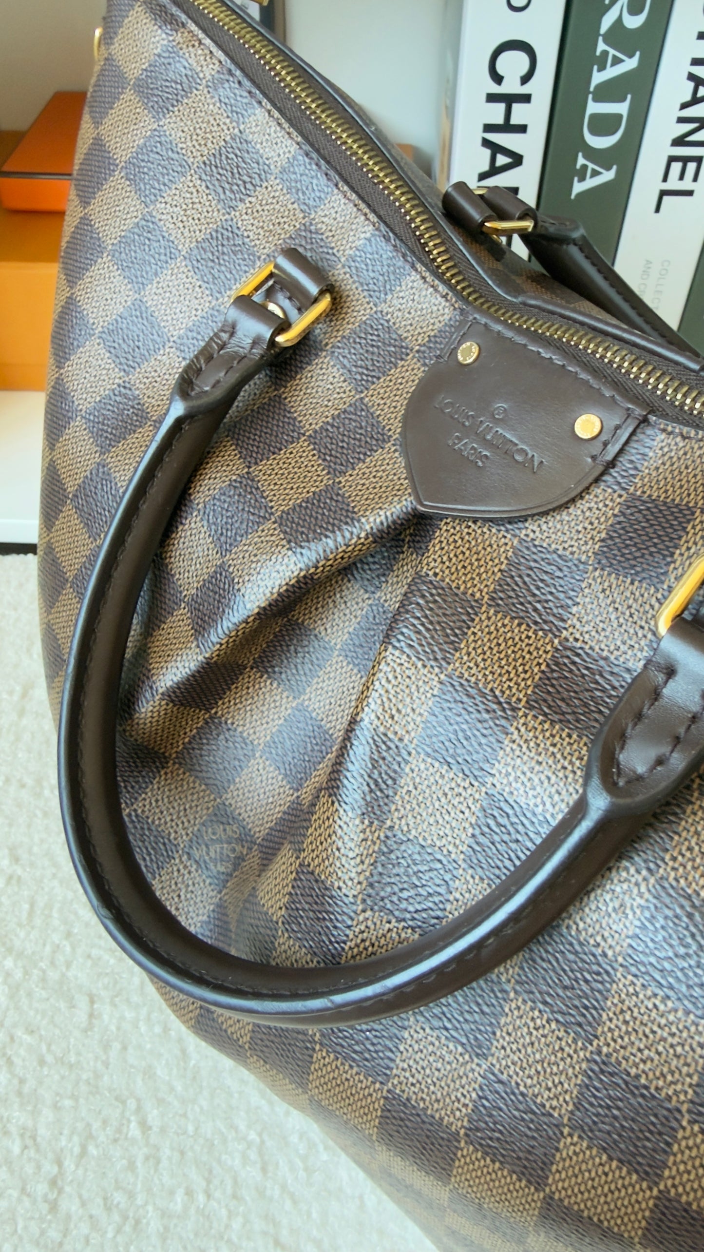 SIENA GM DAMIER EBENE BAG