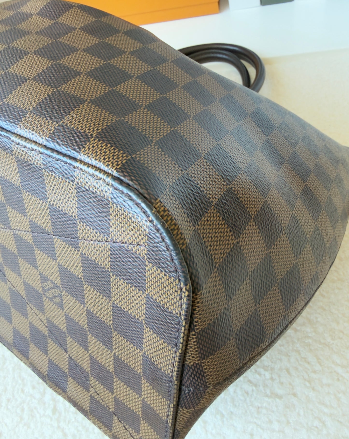SIENA GM DAMIER EBENE BAG