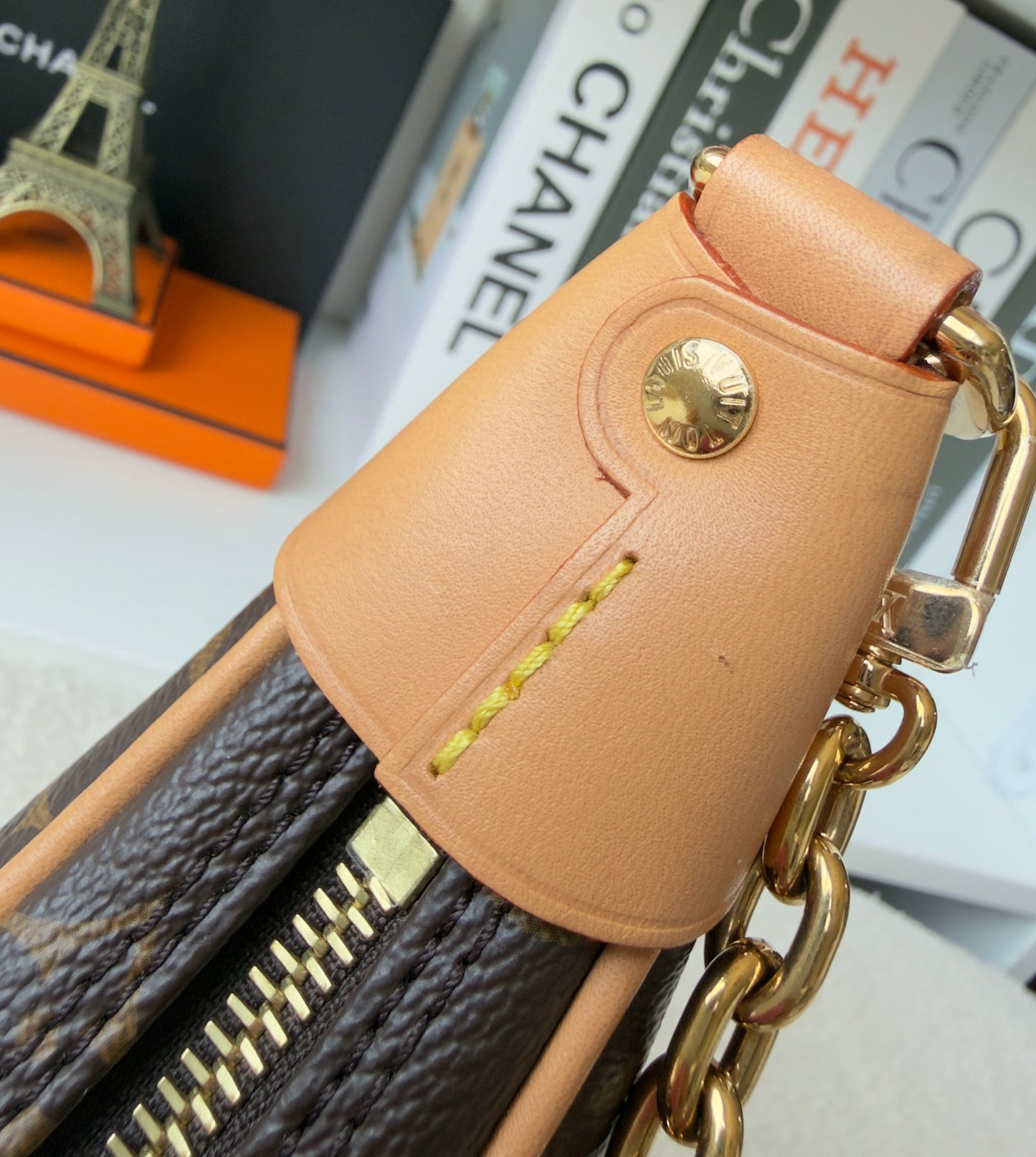 LOOP MONOGRAM CANVAS BAG