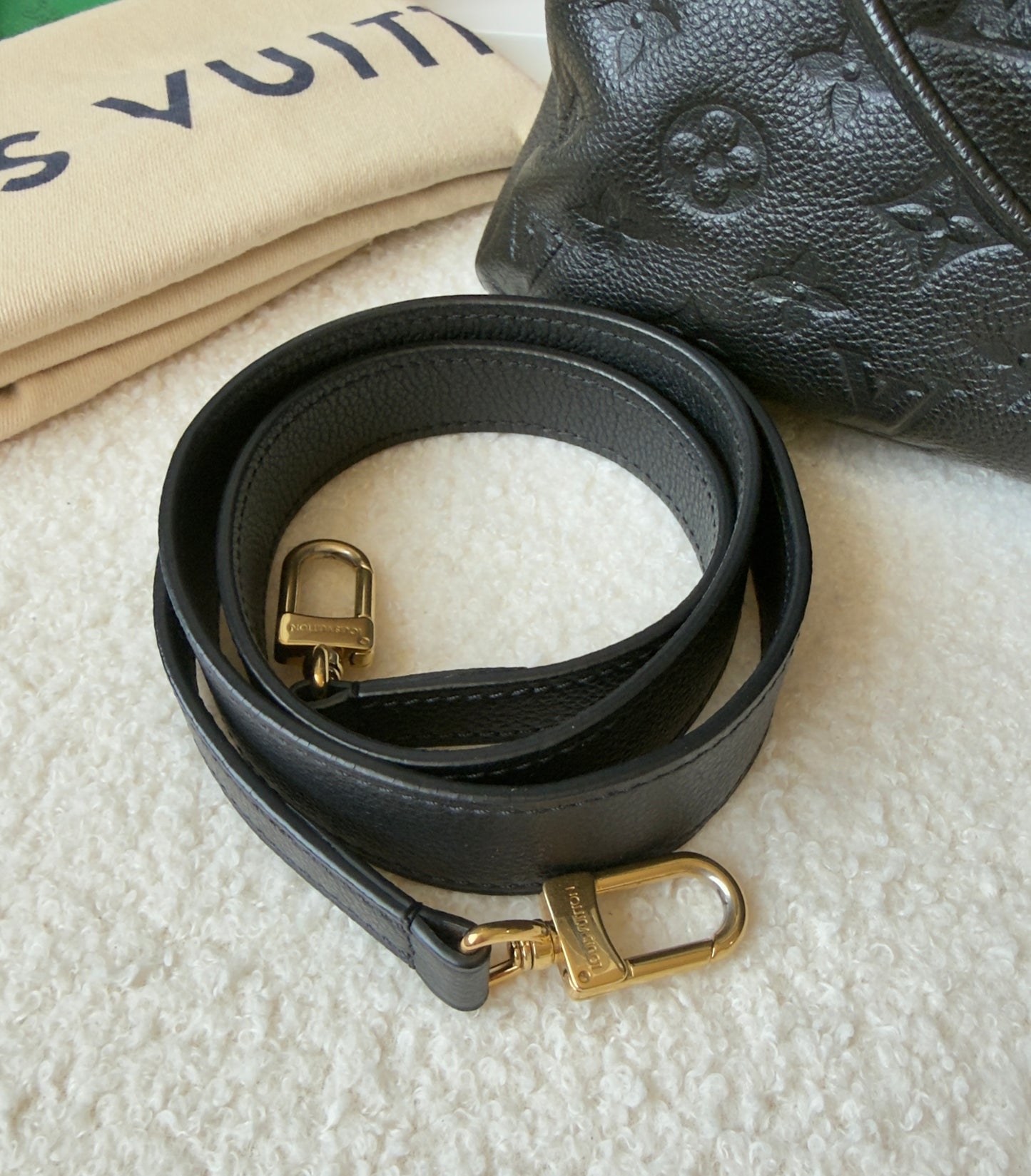 Lumineuse PM Aube Monogram Empreinte Leather Bag
