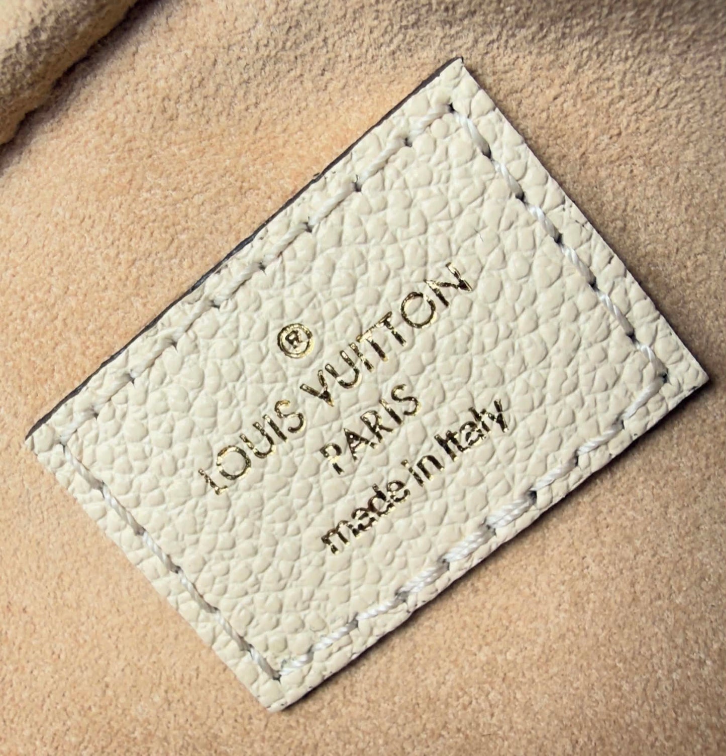 Mini Monogram Empreinte Leather Cream Bumbag