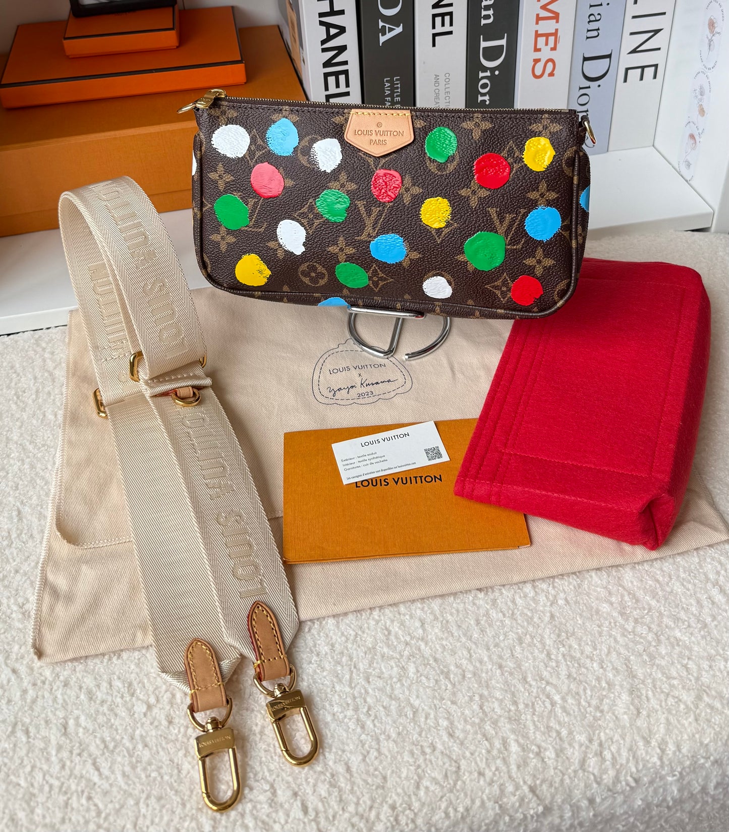 NEW/UNUSED LV x Yayoi Kusama Multi-Pochette Accessories