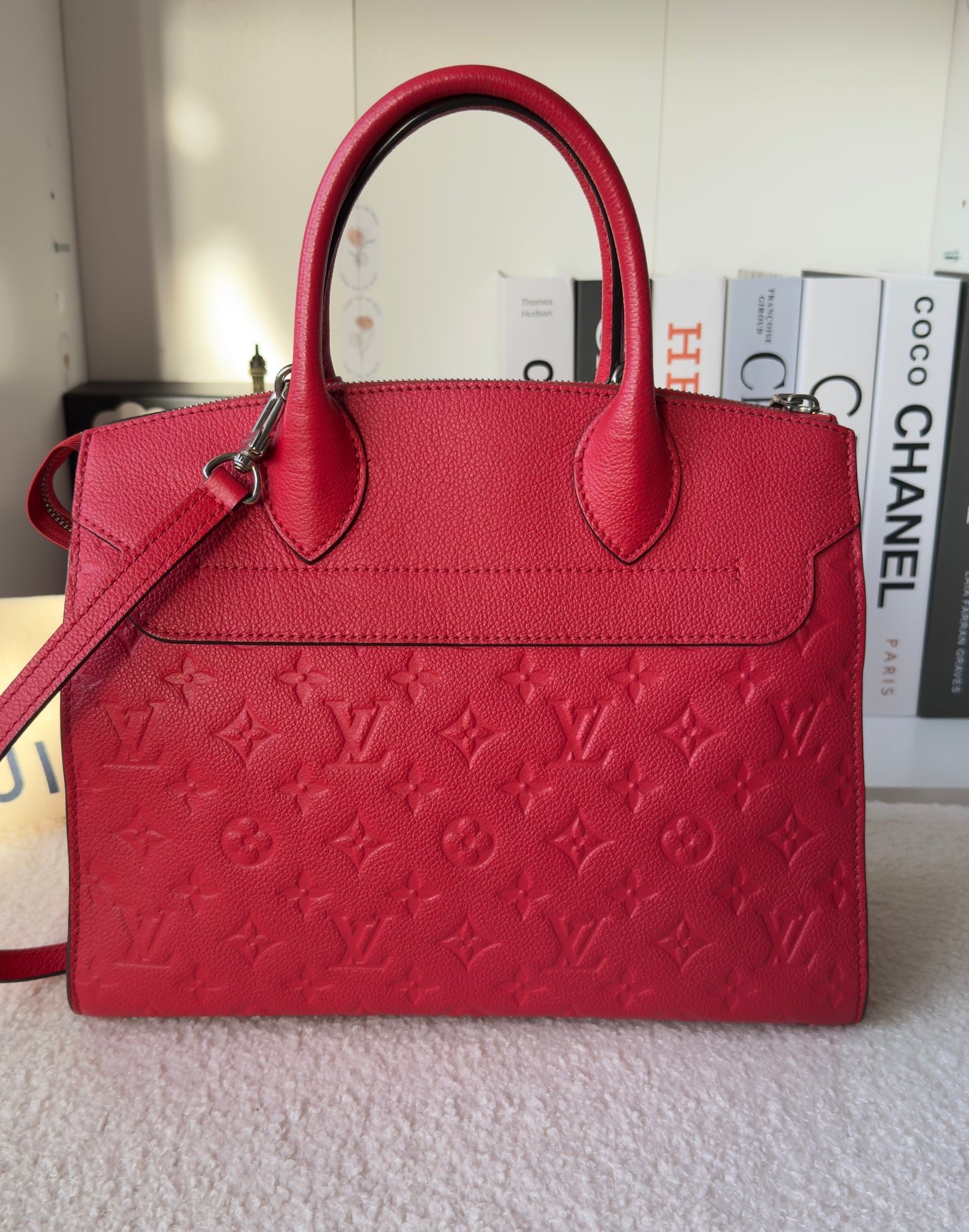 PONT NEUF MM RED WATERMELON MNG EMPREINTE BAG