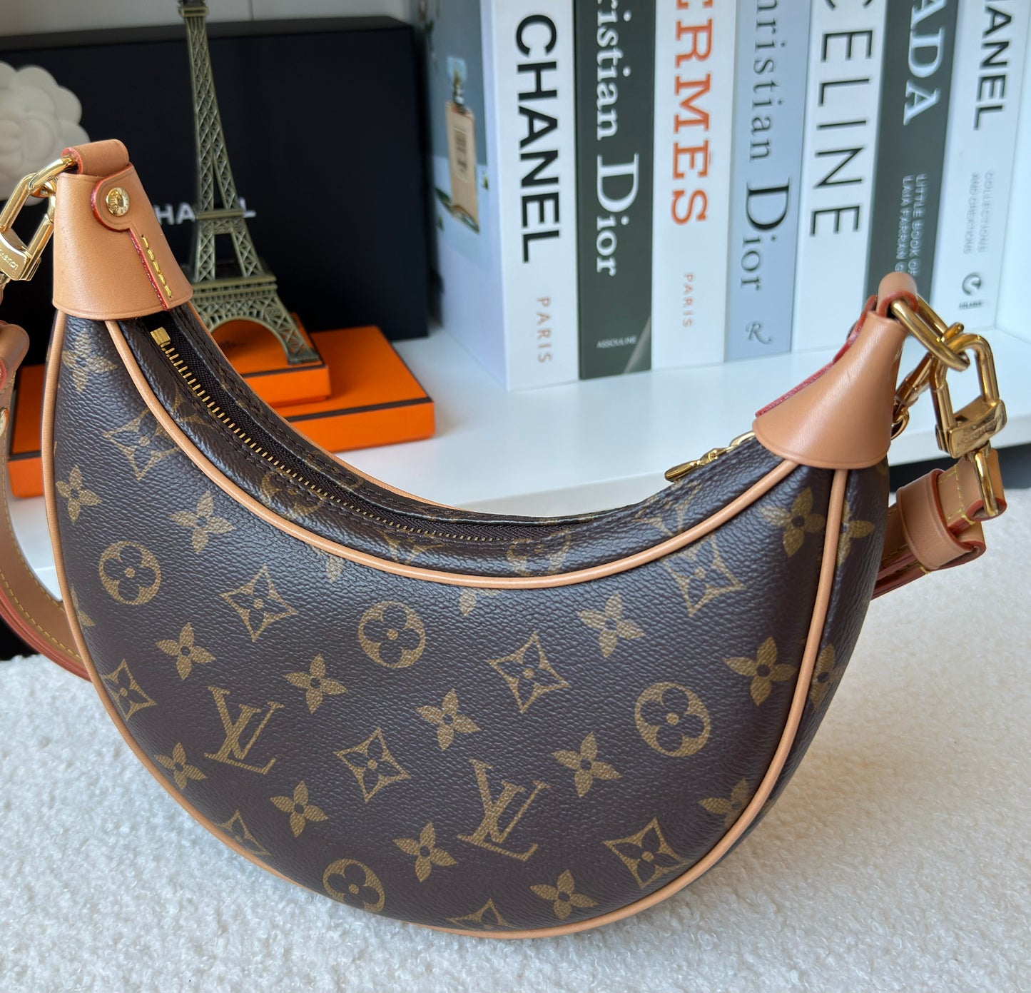 LOOP MONOGRAM CANVAS BAG