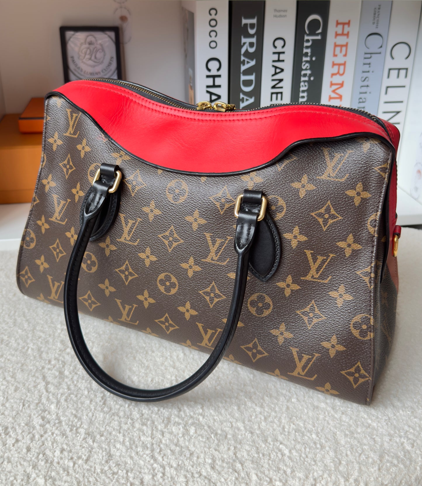 Monogram Canvas And Tricolor Leather Tuileries NM Bag