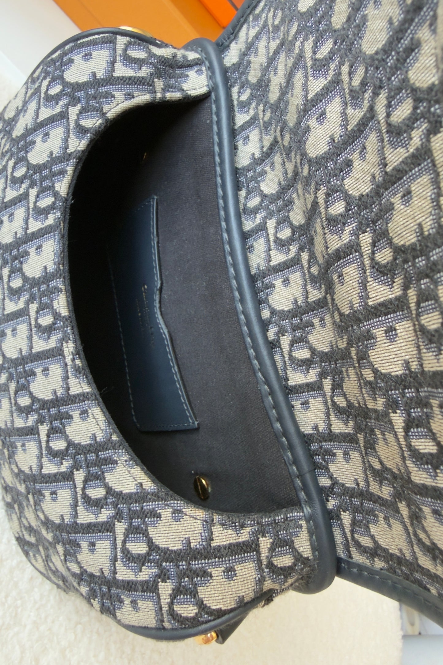 CD MEDIUM BOBBY BLUE OBLIQUE JACQUARD