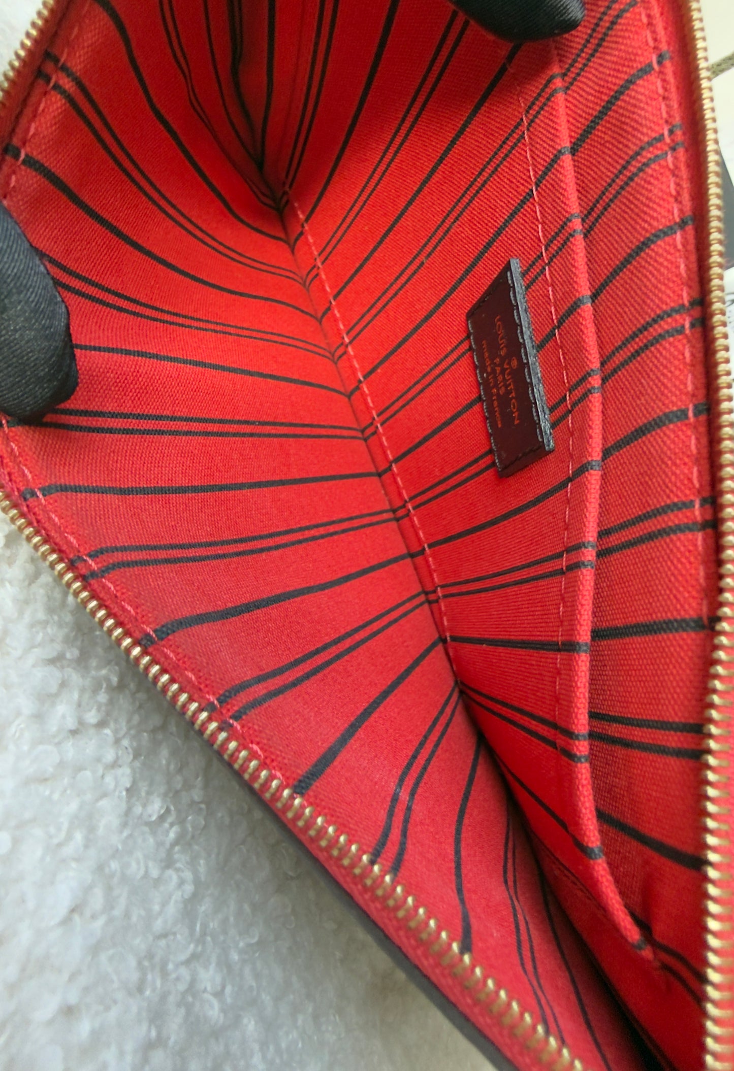 NEVERFULL MM MELBOURNE WORLD TOUR MNG CANVAS WITH POUCH