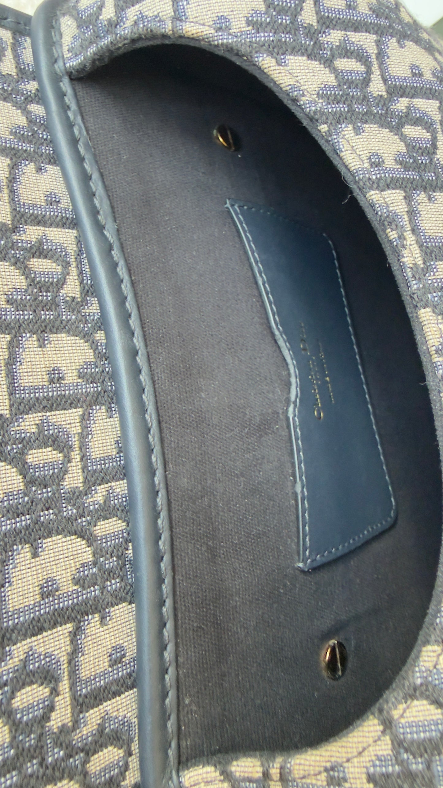 CD MEDIUM BOBBY BLUE OBLIQUE JACQUARD