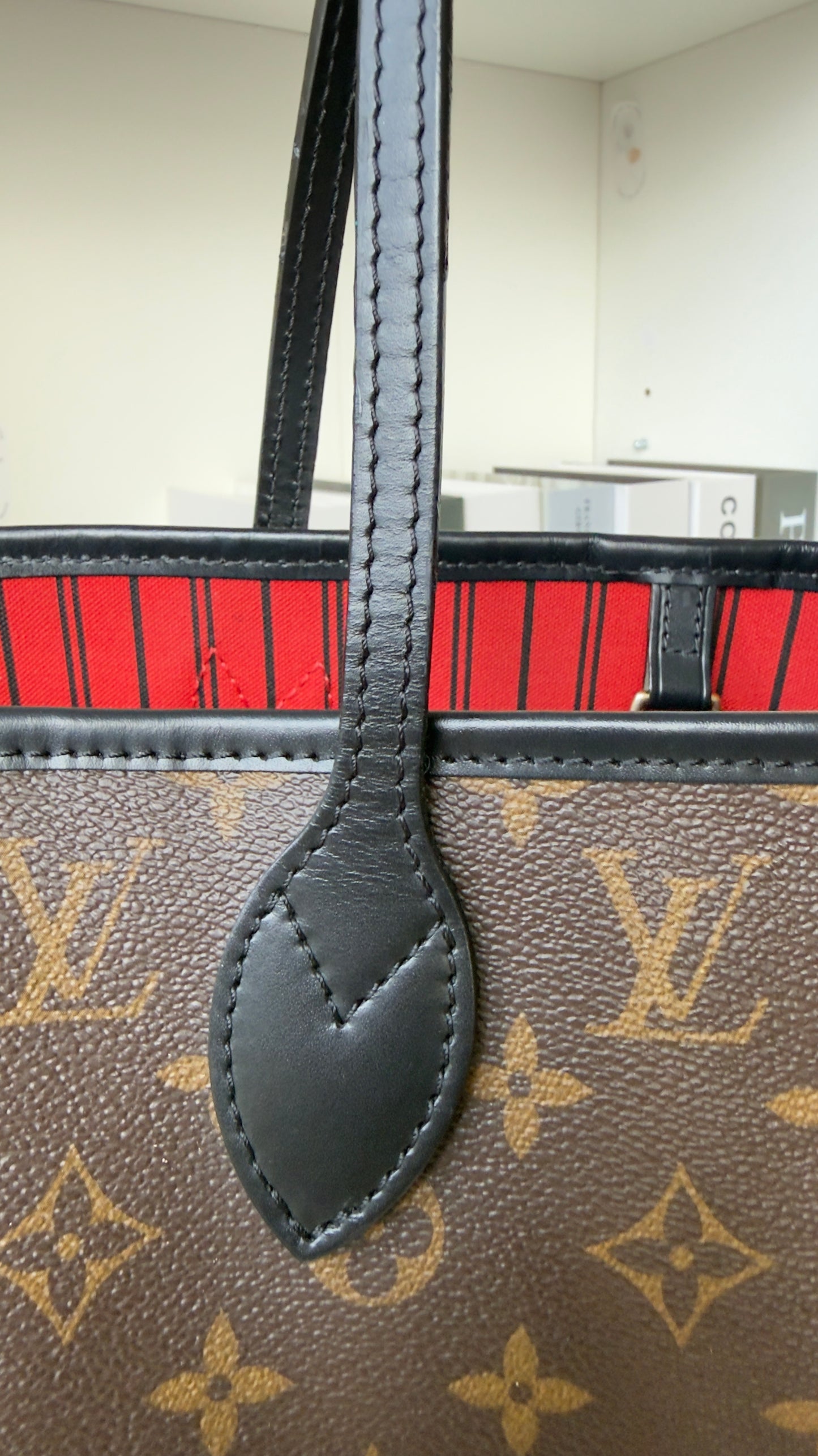 NEVERFULL MM MELBOURNE WORLD TOUR MNG CANVAS WITH POUCH