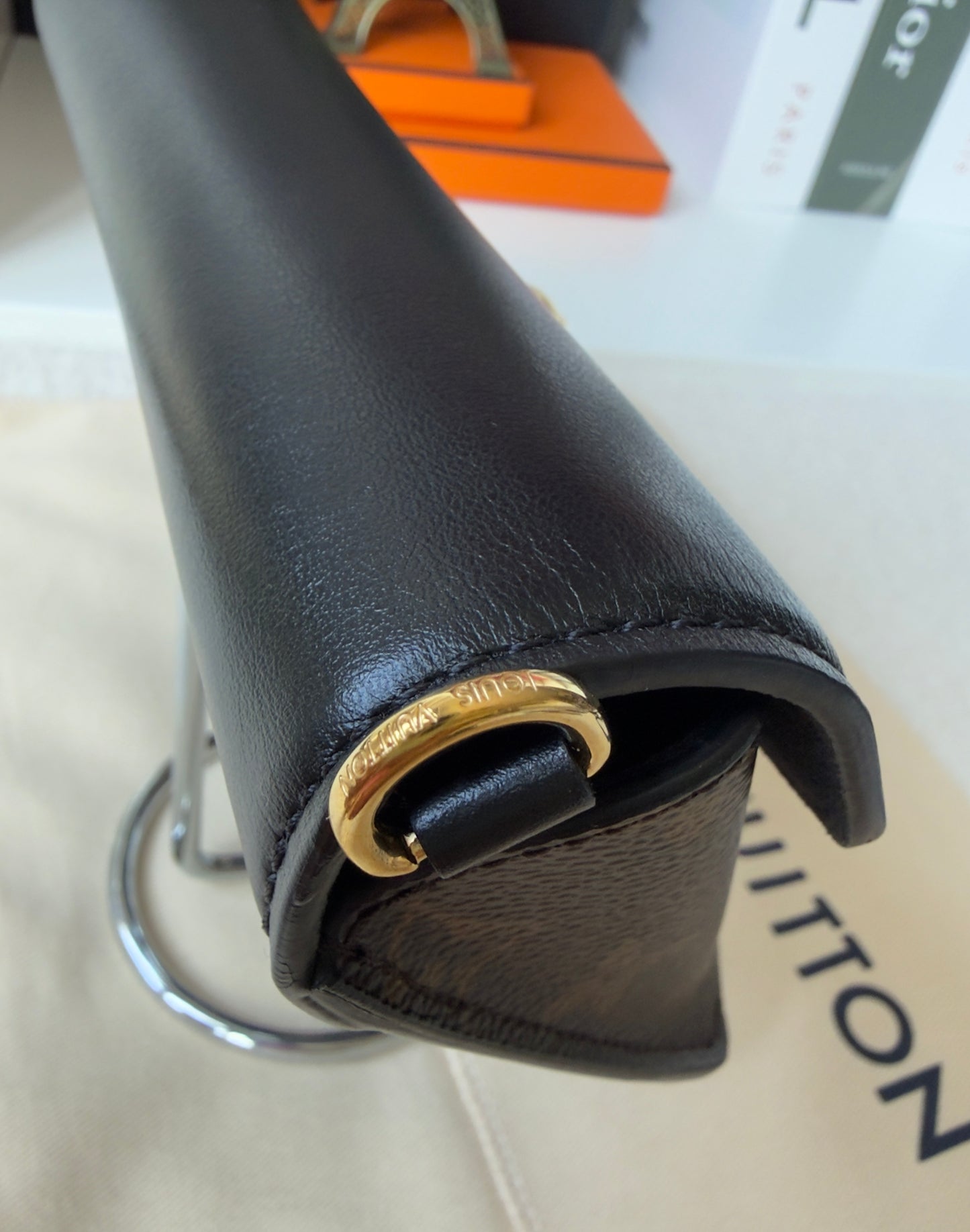 Padlock on Strap Handbag Monogram Canvas and Leather