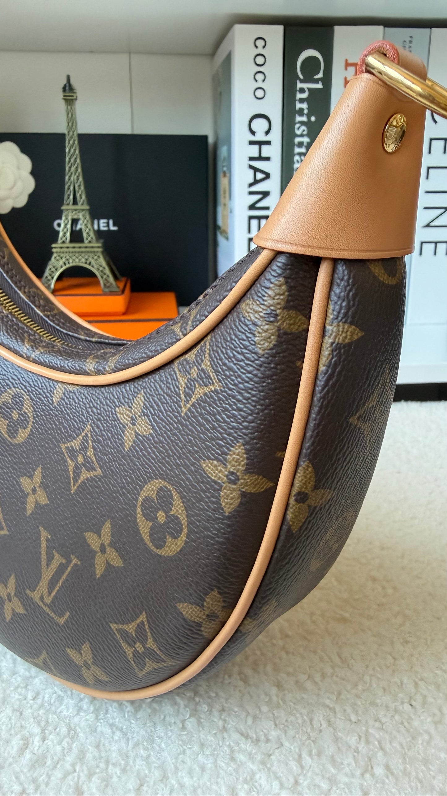 LOOP MONOGRAM CANVAS BAG