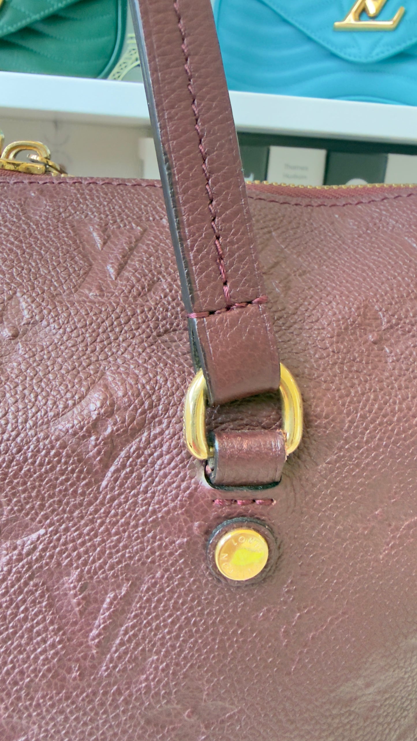 Lumineuse PM Aube Monogram Empreinte Leather Bag