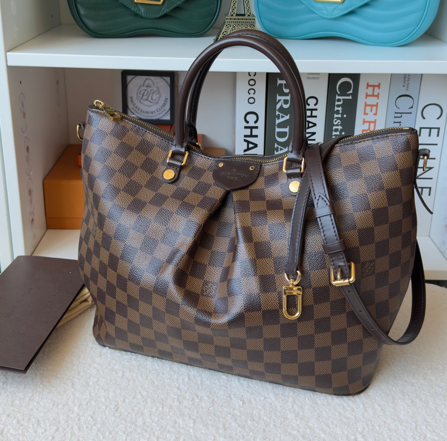 SIENA GM DAMIER EBENE BAG