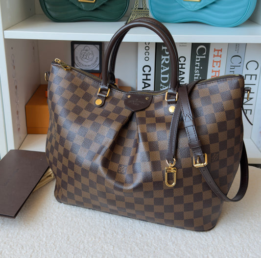 SIENA GM DAMIER EBENE BAG