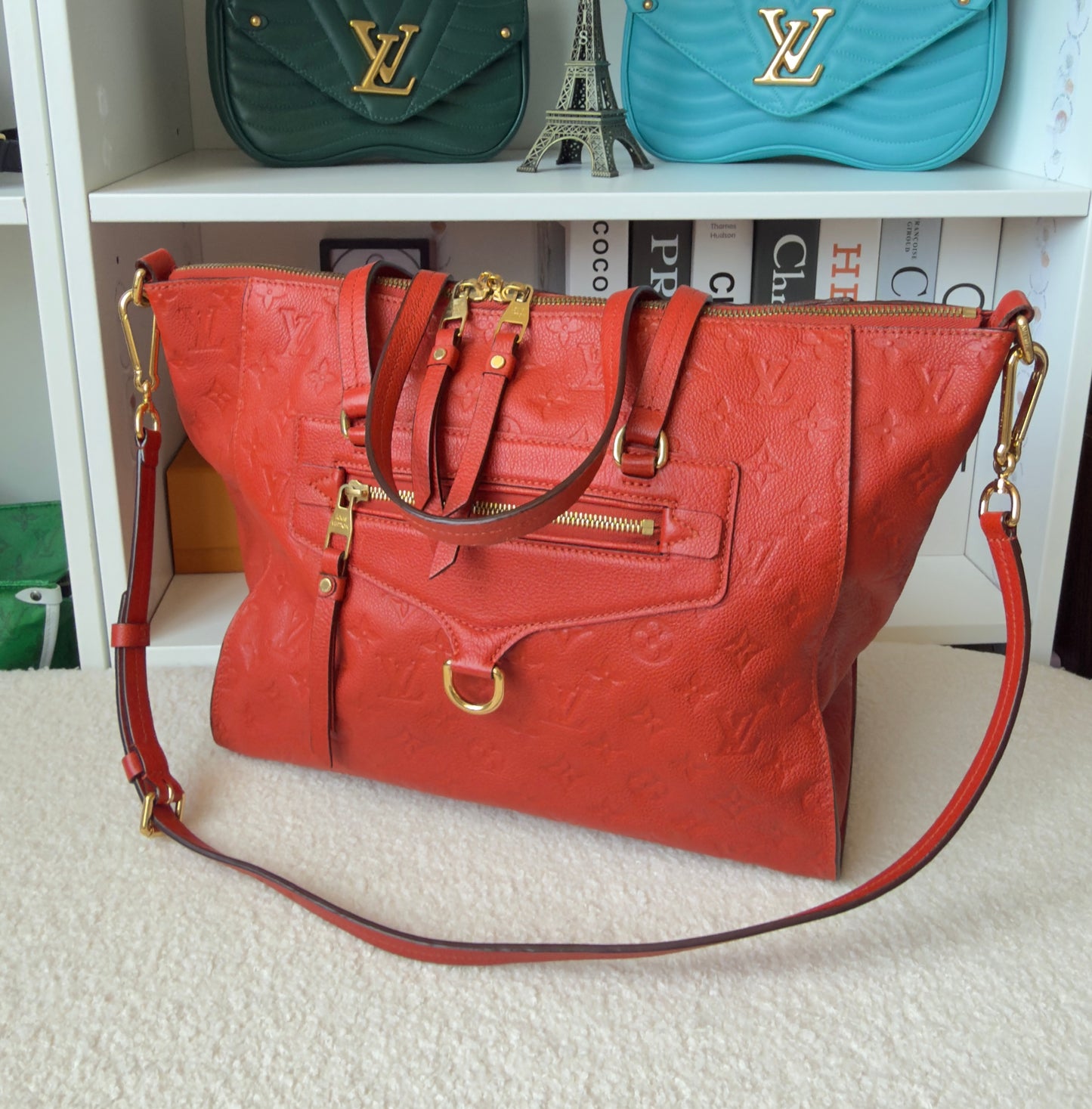 Lumineuse PM Orient Monogram Empreinte Leather Bag