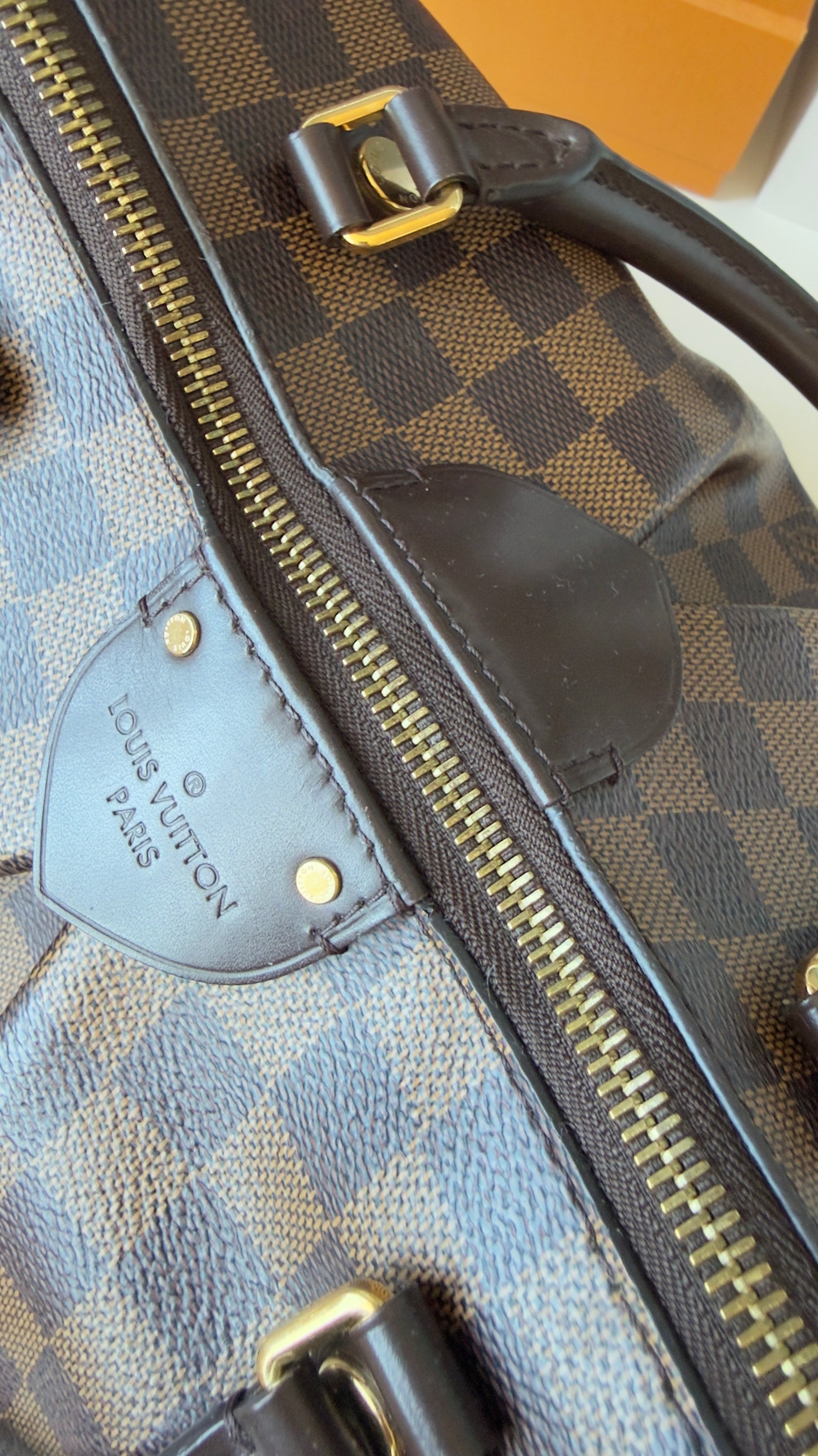 SIENA GM DAMIER EBENE BAG