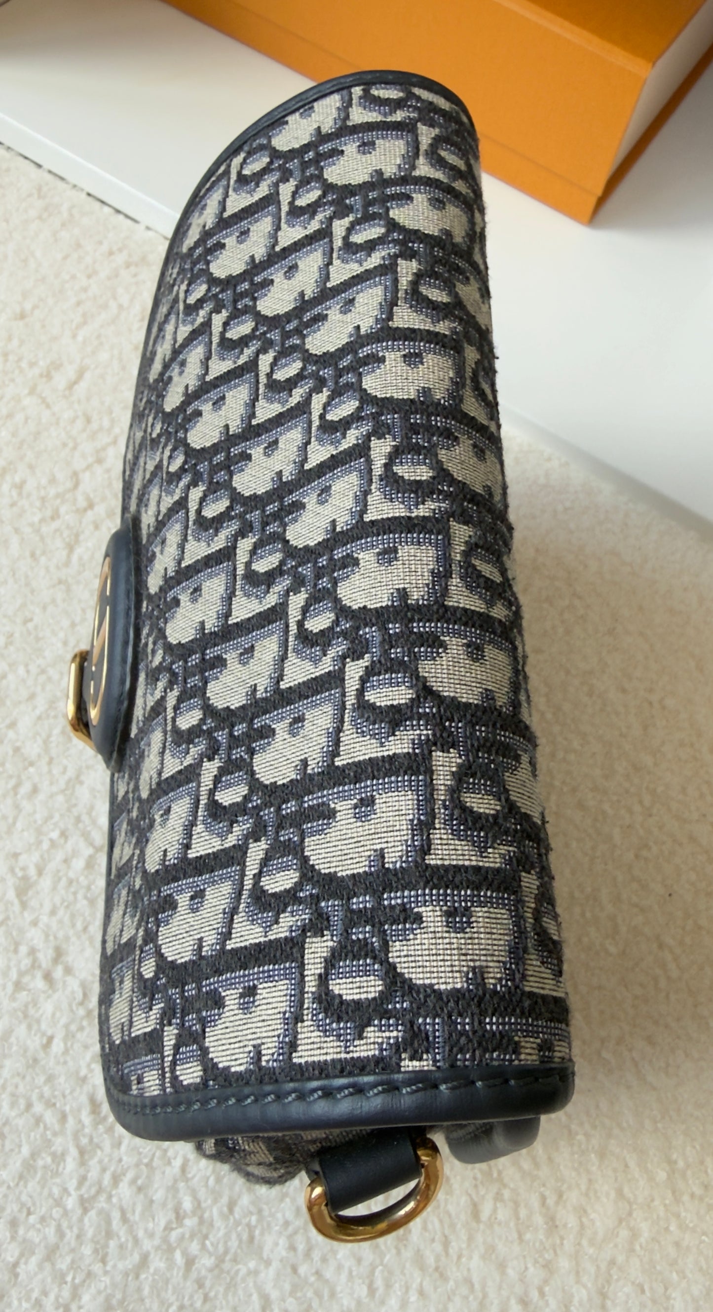 CD MEDIUM BOBBY BLUE OBLIQUE JACQUARD