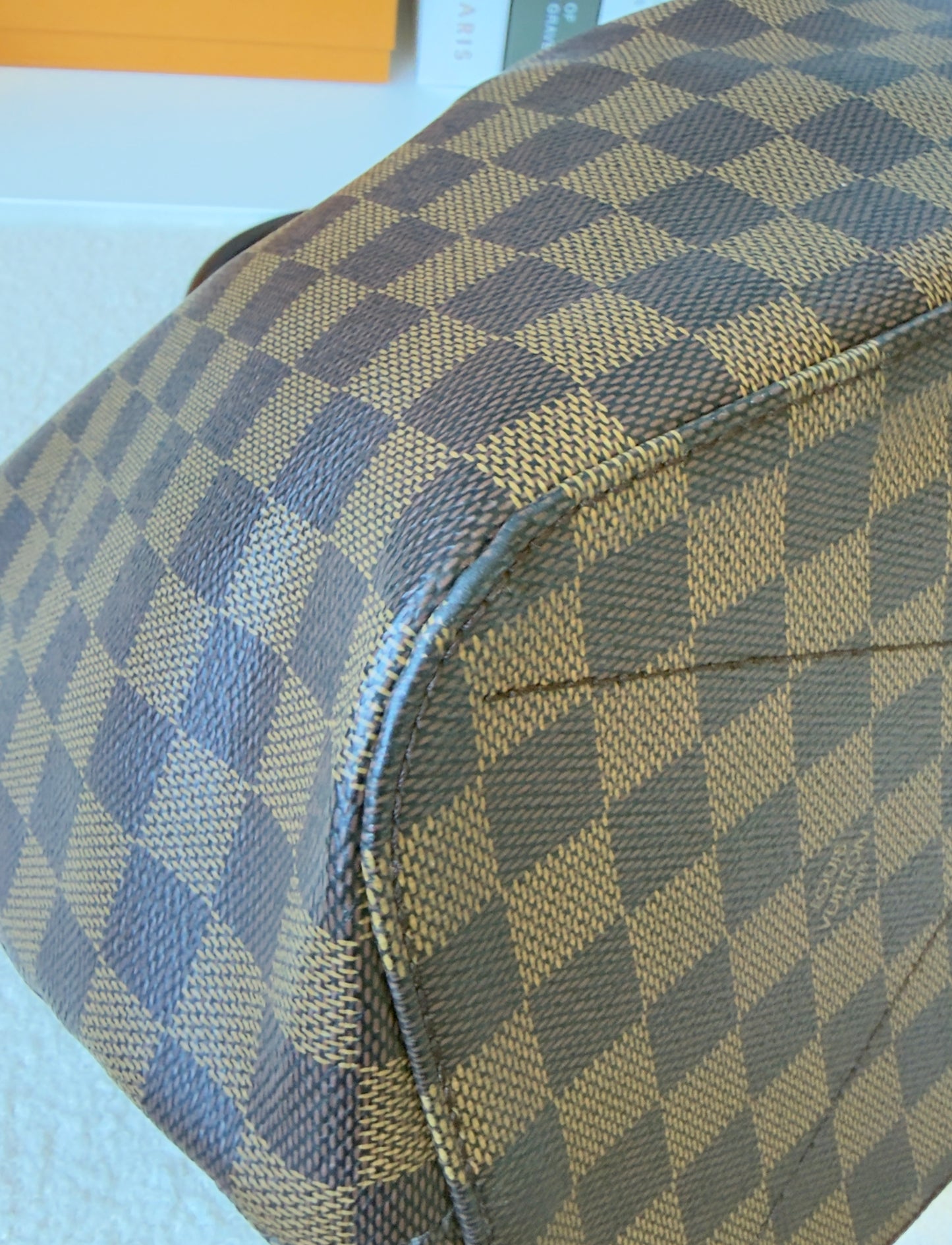SIENA GM DAMIER EBENE BAG