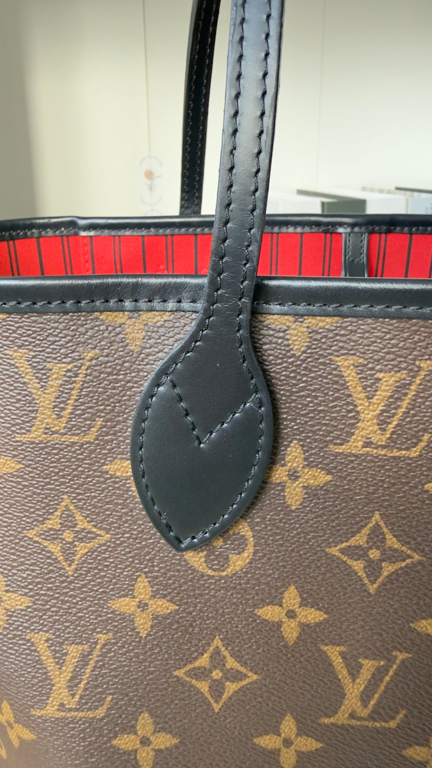 NEVERFULL MM MELBOURNE WORLD TOUR MNG CANVAS WITH POUCH