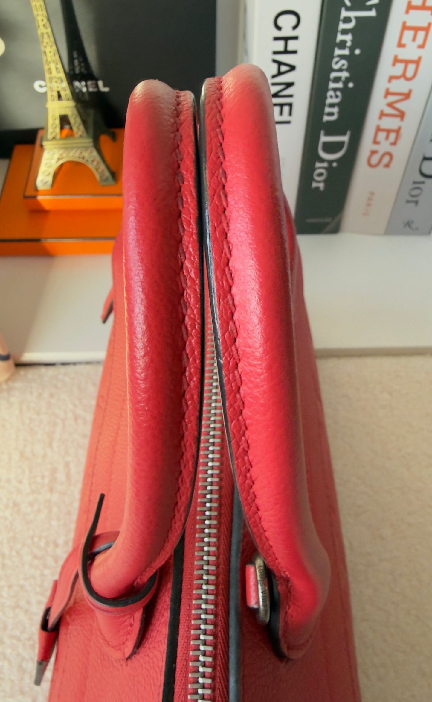 PONT NEUF MM RED WATERMELON MNG EMPREINTE BAG