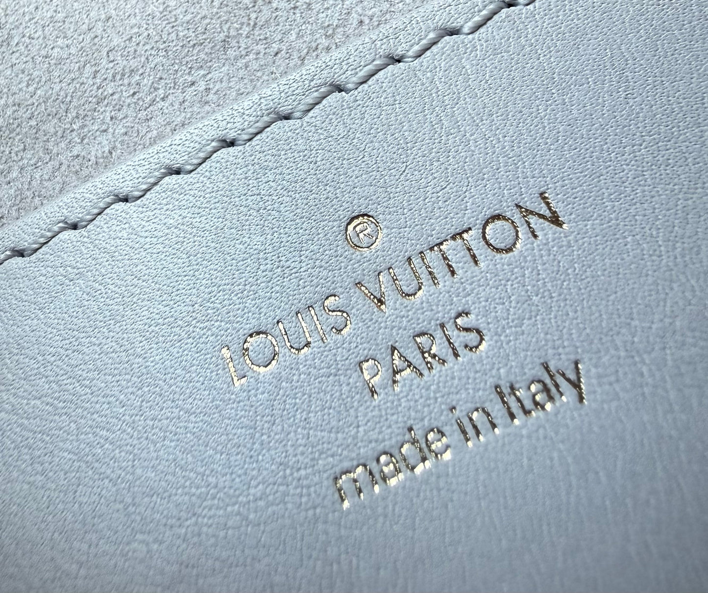 Calfskin New Wave Multi Pochette Brume/Gray