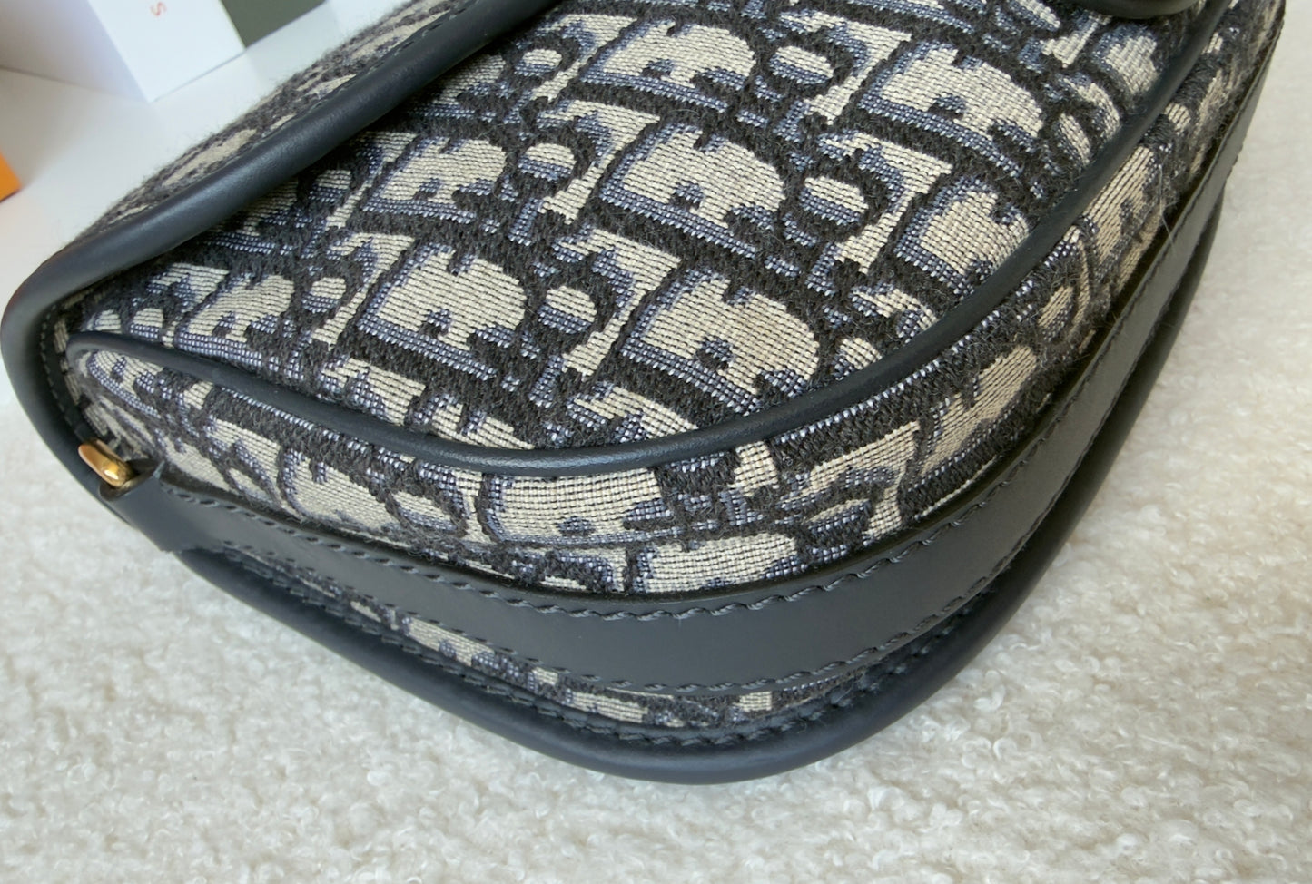 CD MEDIUM BOBBY BLUE OBLIQUE JACQUARD