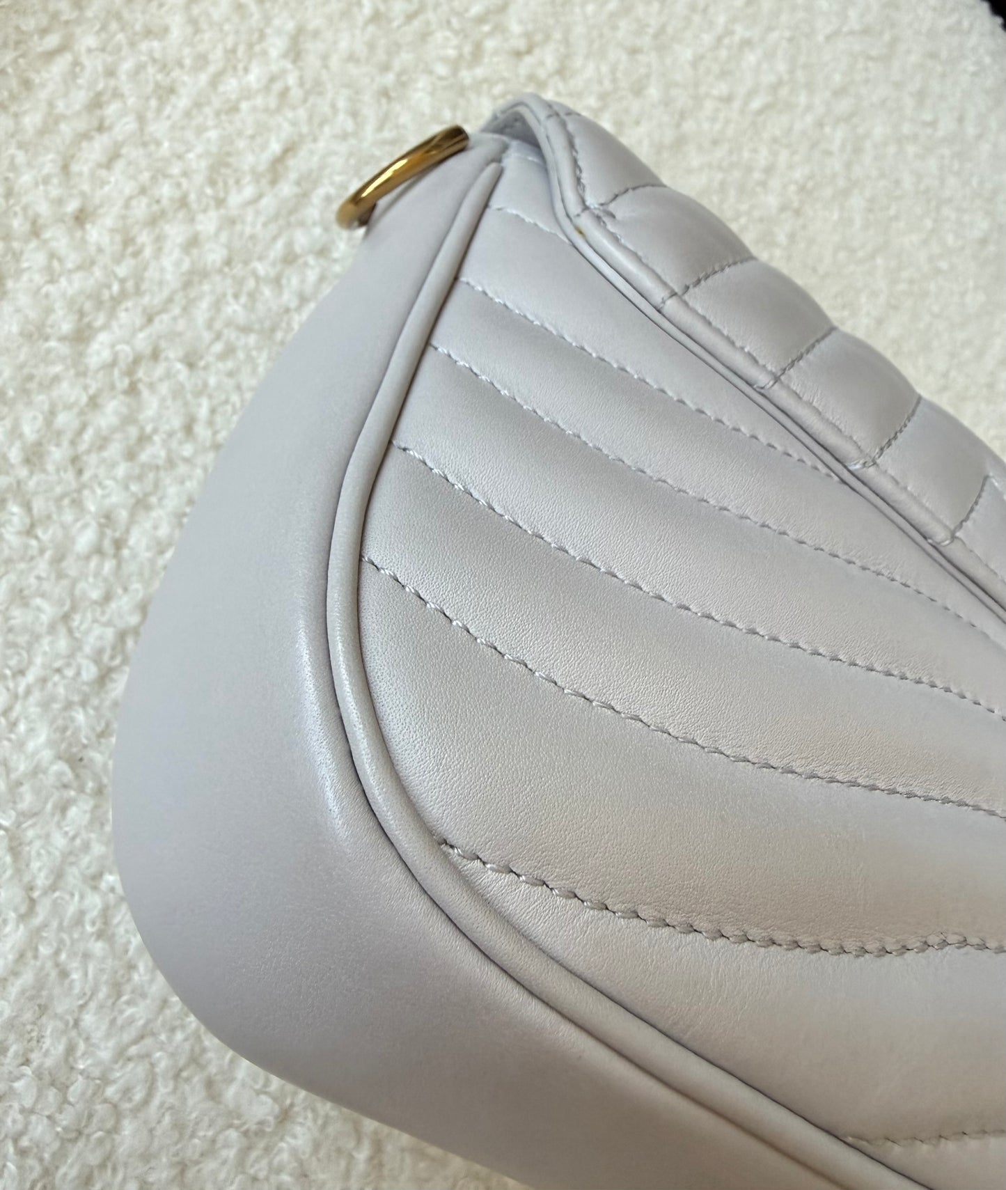 Calfskin New Wave Multi Pochette Brume/Gray