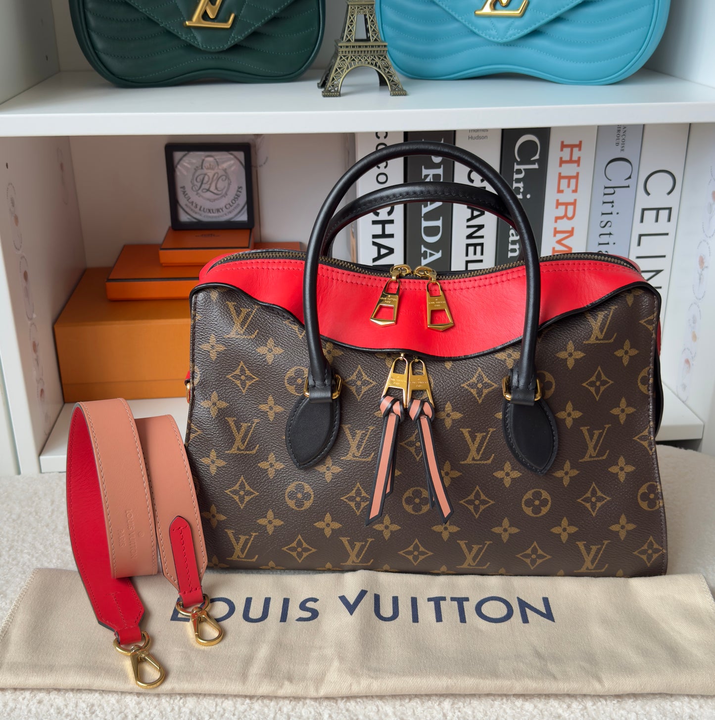 Monogram Canvas And Tricolor Leather Tuileries NM Bag