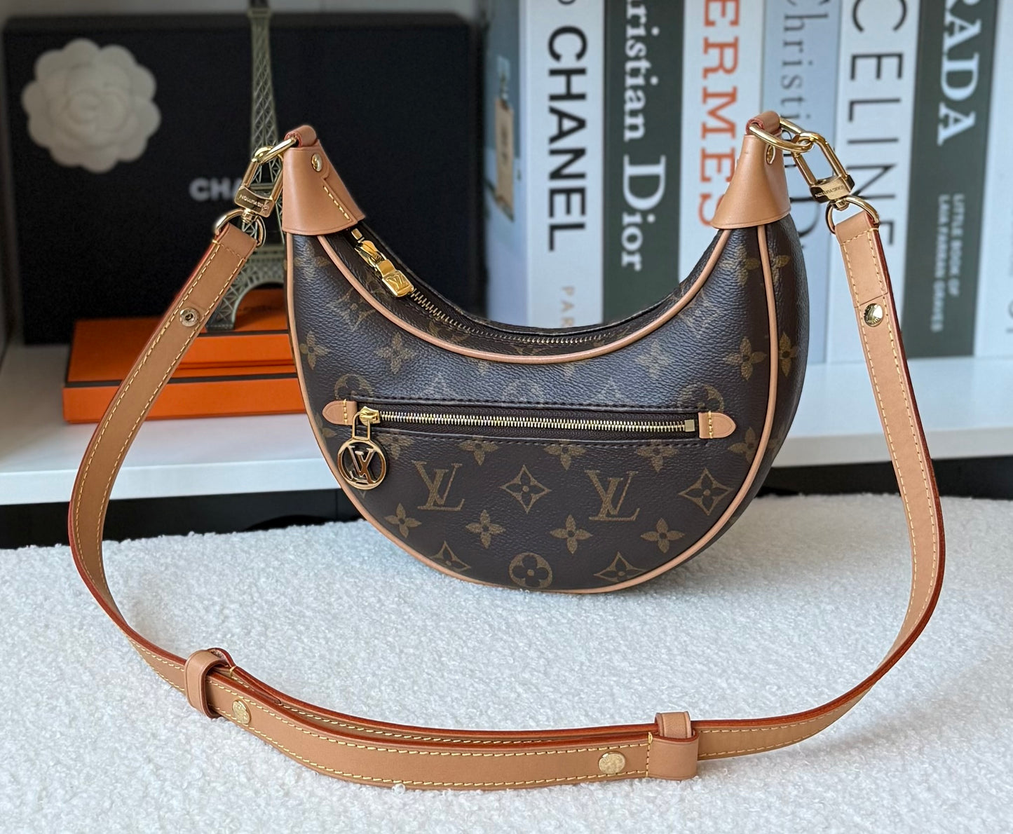 LOOP MONOGRAM CANVAS BAG