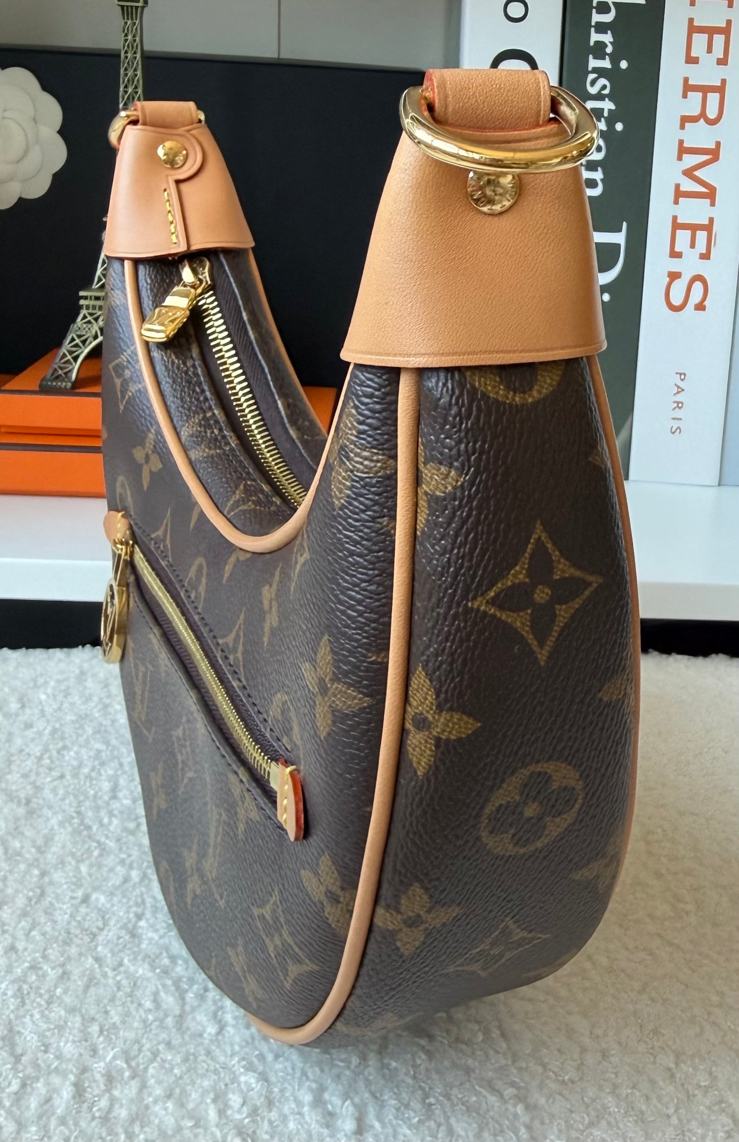 LOOP MONOGRAM CANVAS BAG