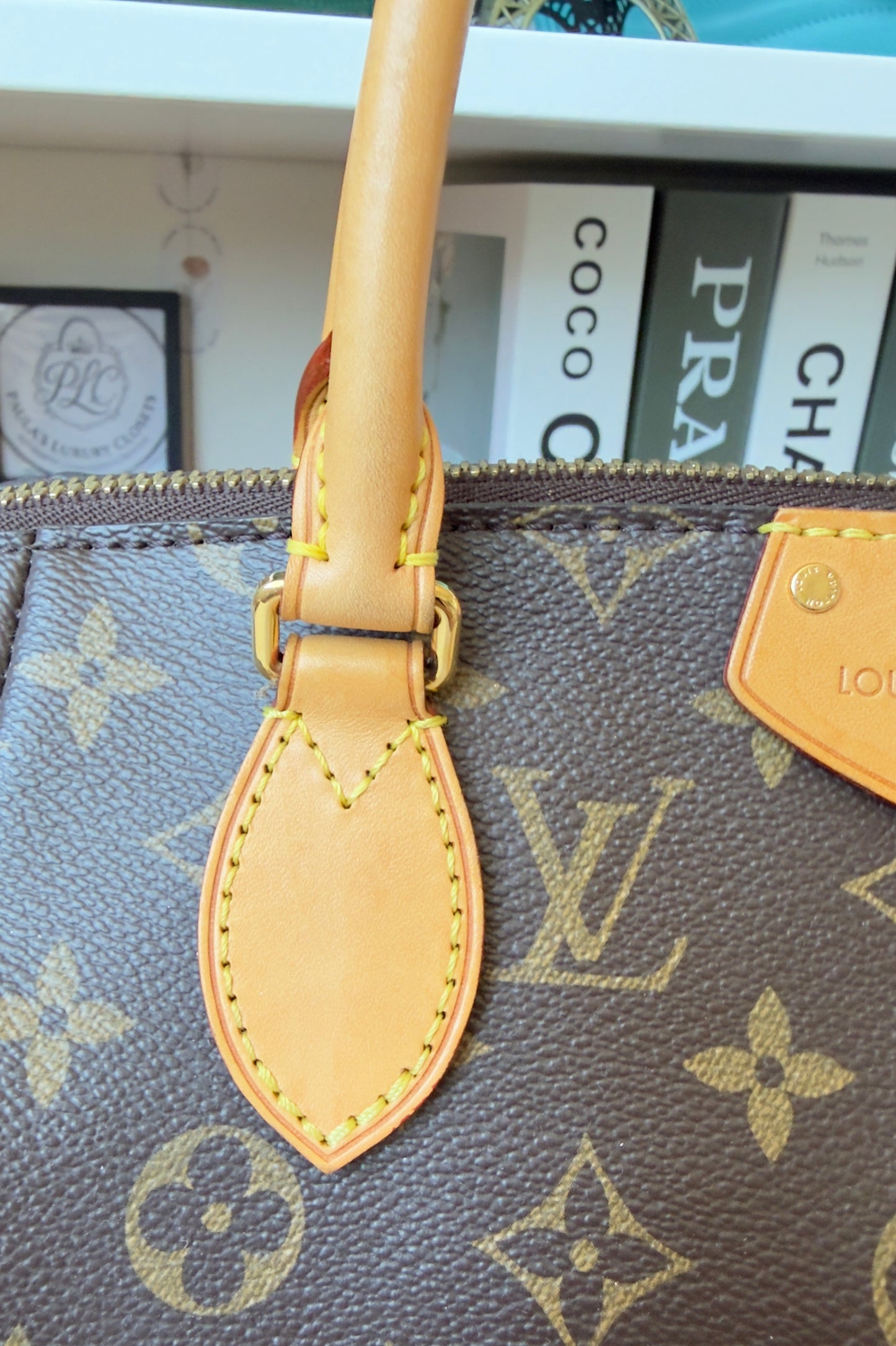 TURENNE MM MONOGRAM CANVAS BAG