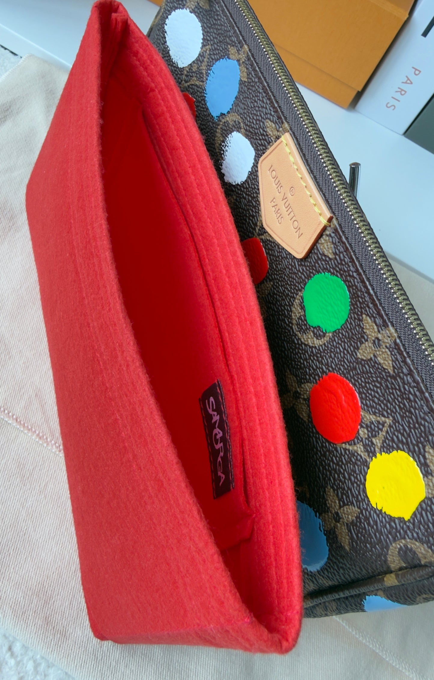 NEW /UNUSED LV x Yayoi Kusama Multi-Pochette Accessories